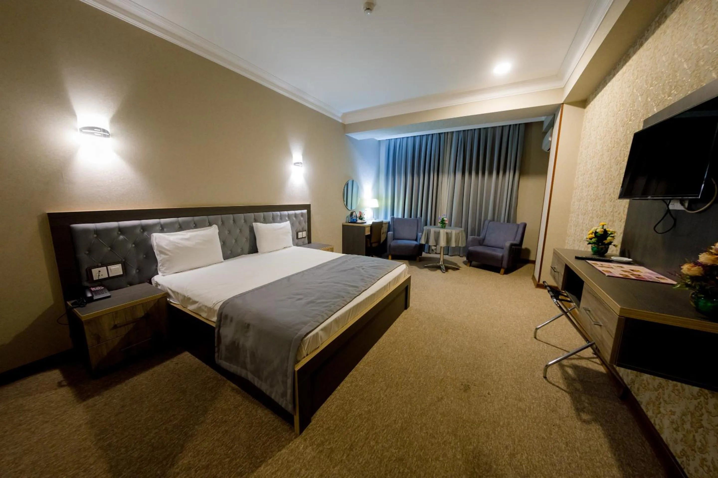 Bed in Royal Sapphire Baku