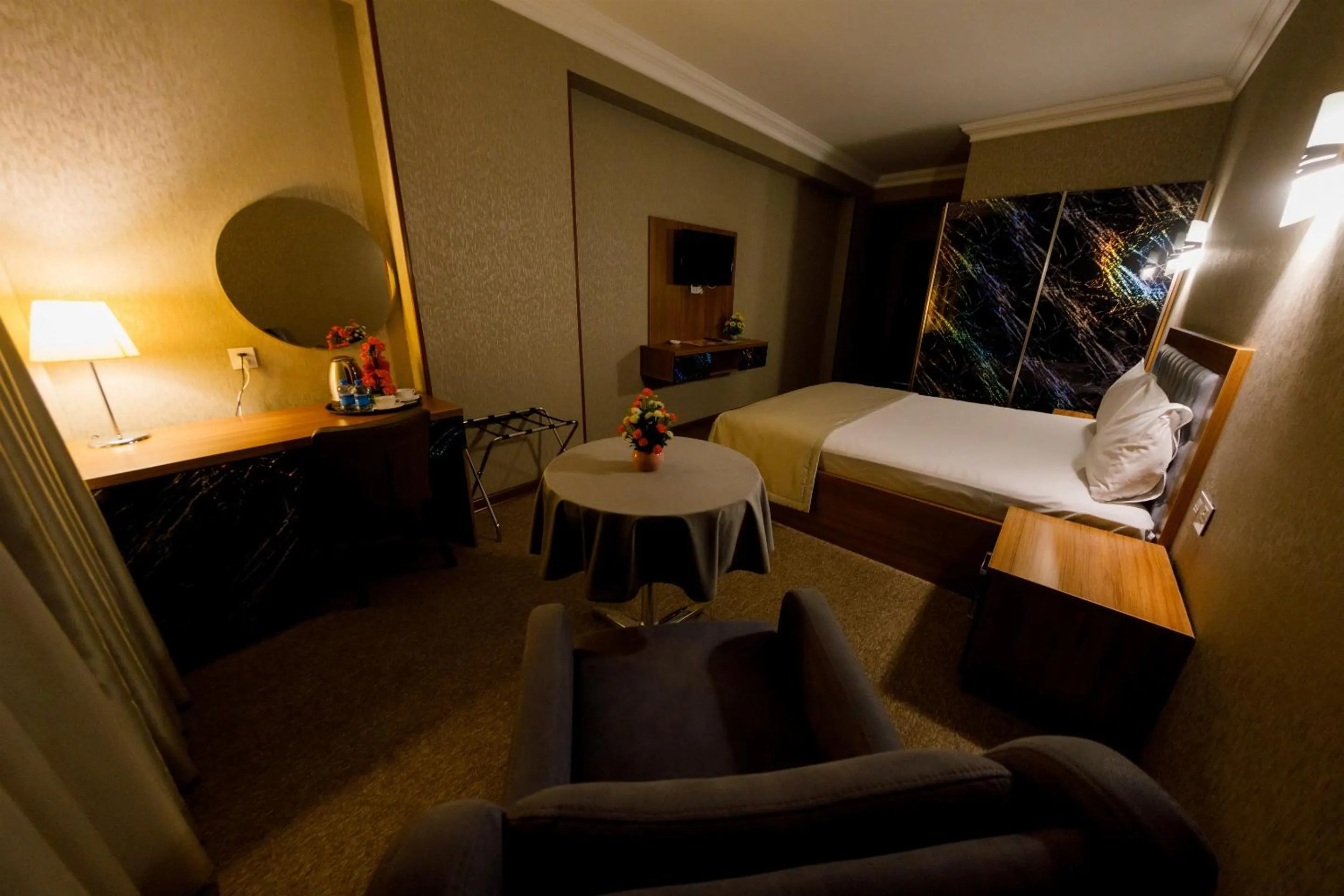 Bed in Royal Sapphire Baku