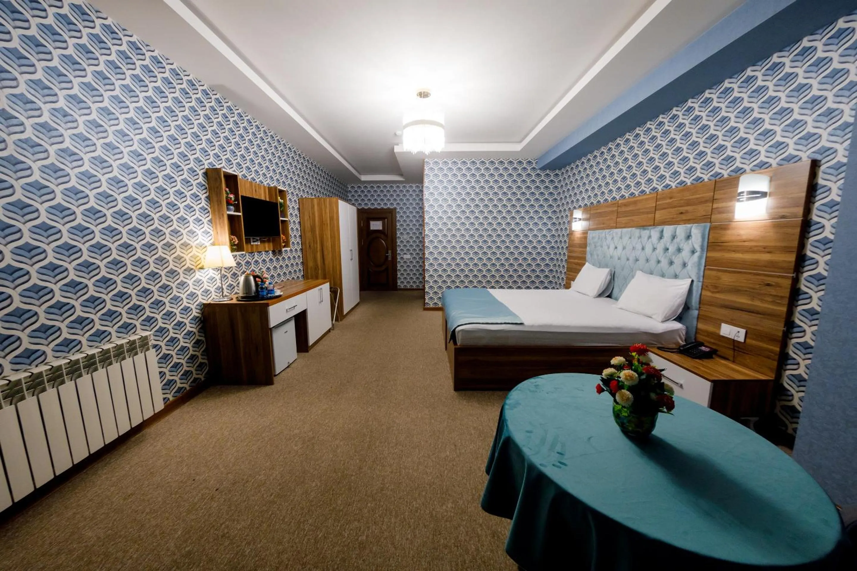 Bed in Royal Sapphire Baku