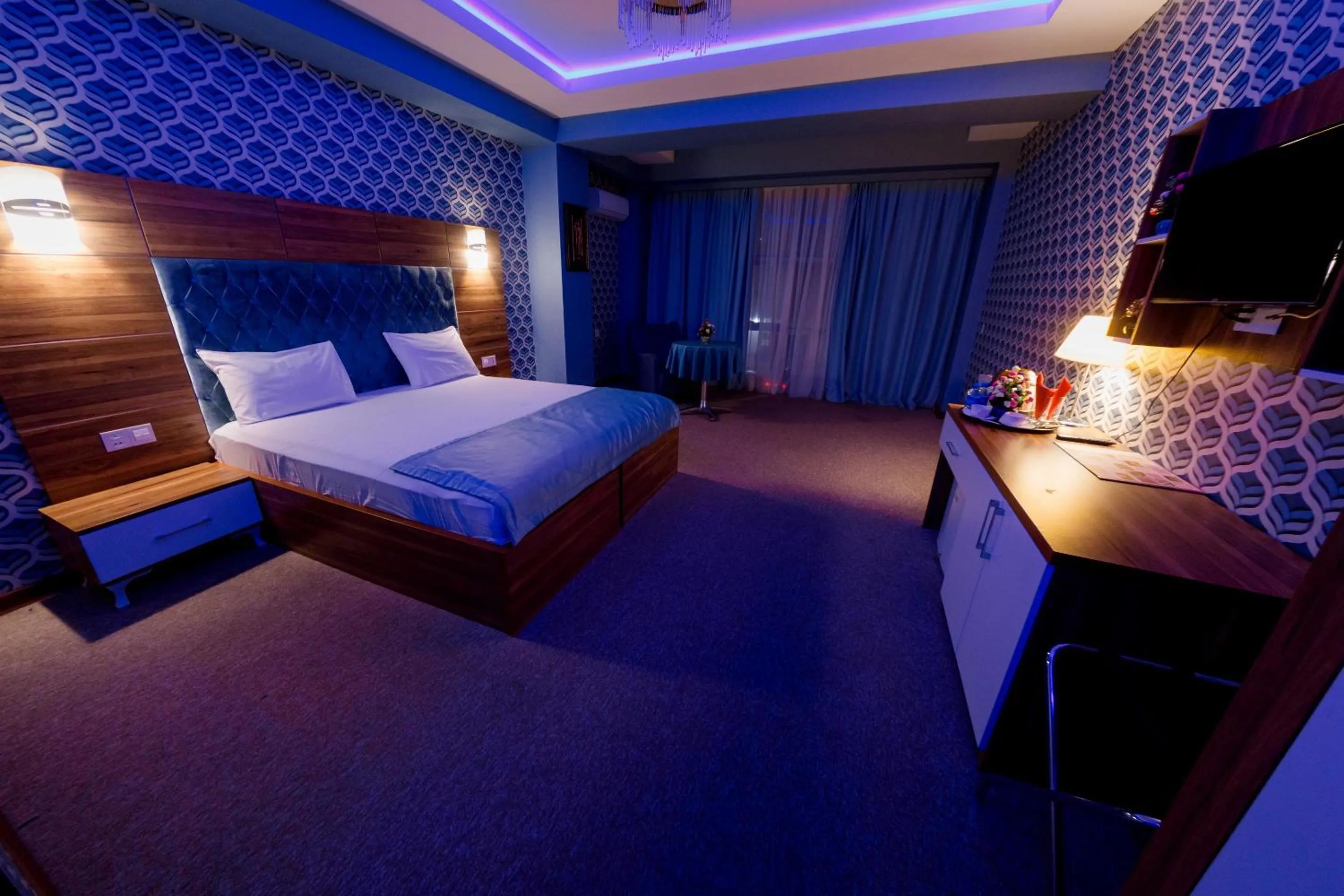 Bed in Royal Sapphire Baku