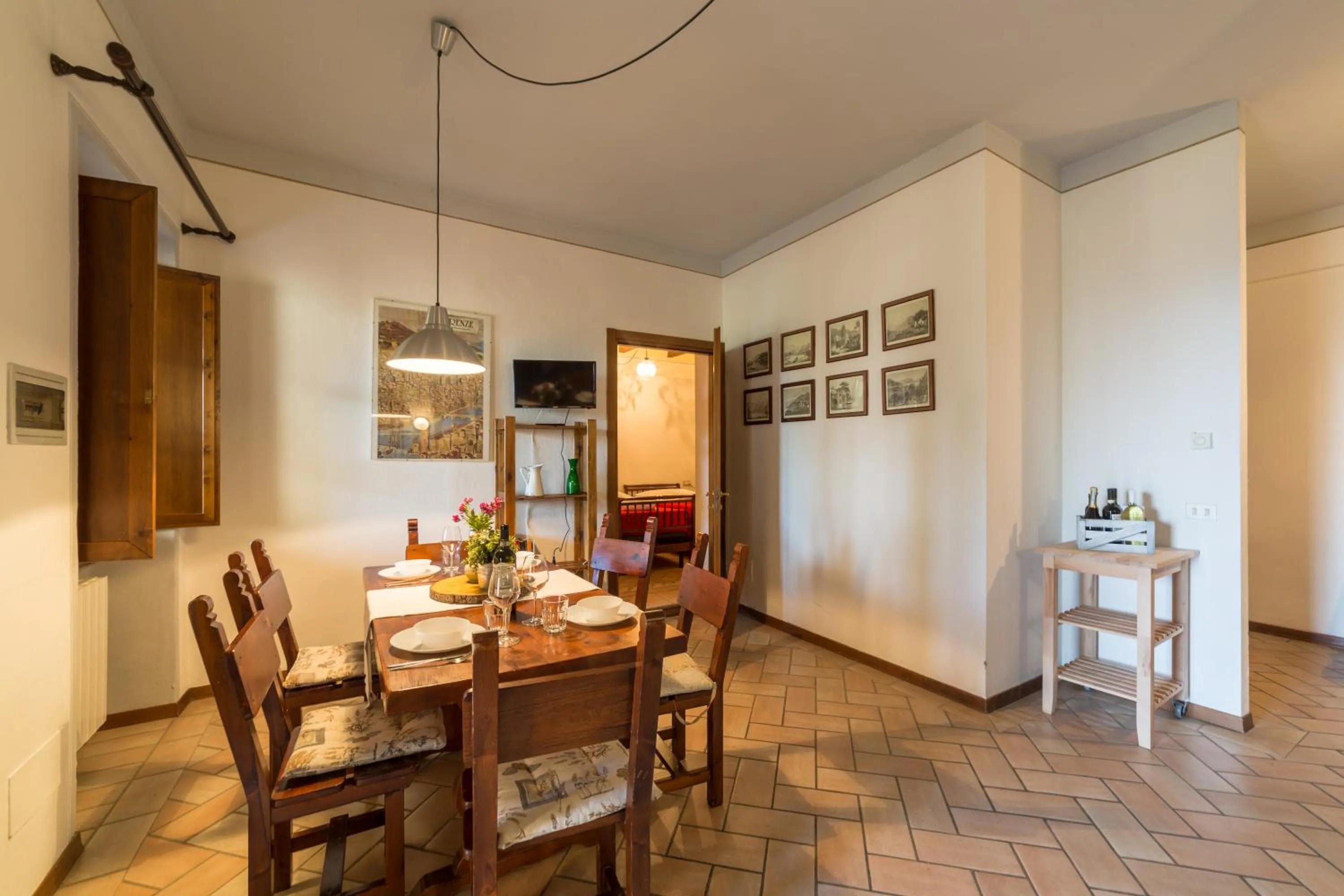 Dining area in Fattoria Pagnana Suites & Pool