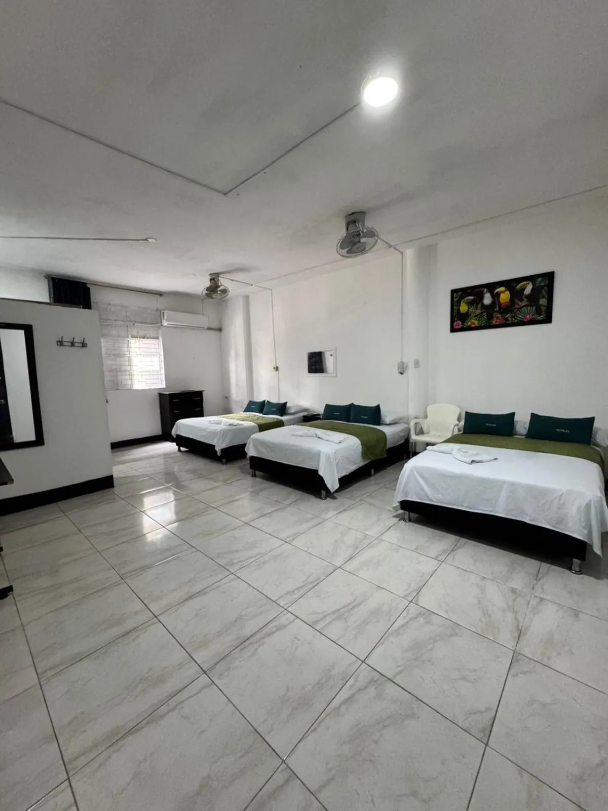 Bed in Hotel Sion Real