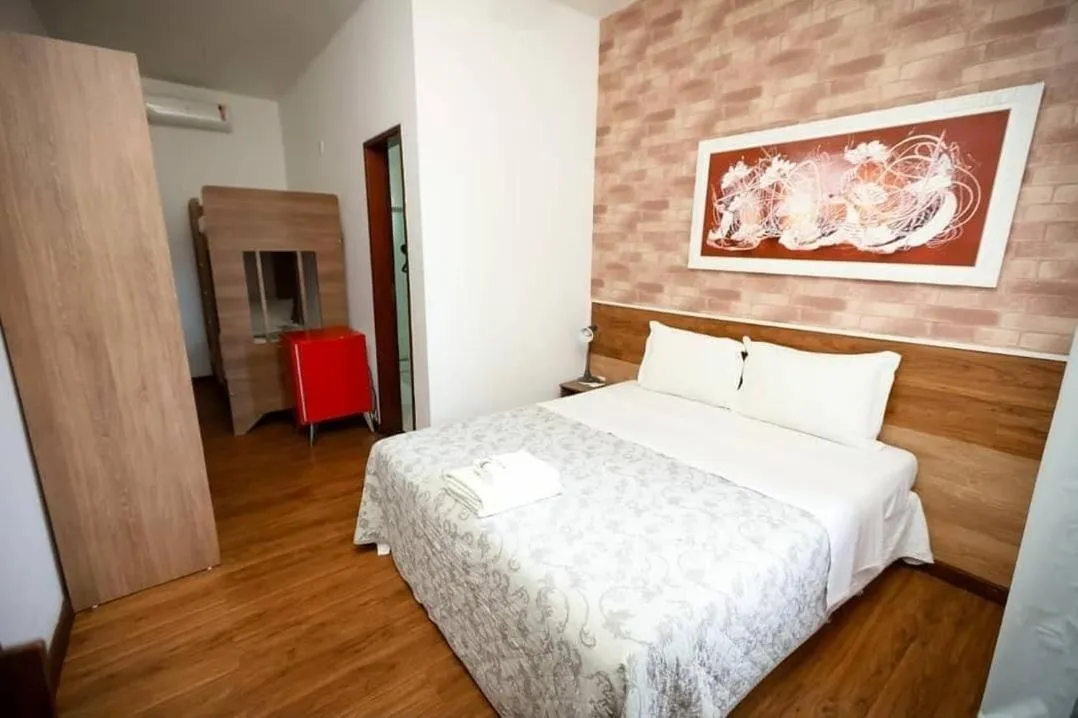 Bed in Hotel Pousada Villas do Atlantico 2 min a pe da praia do Buraco da Velha