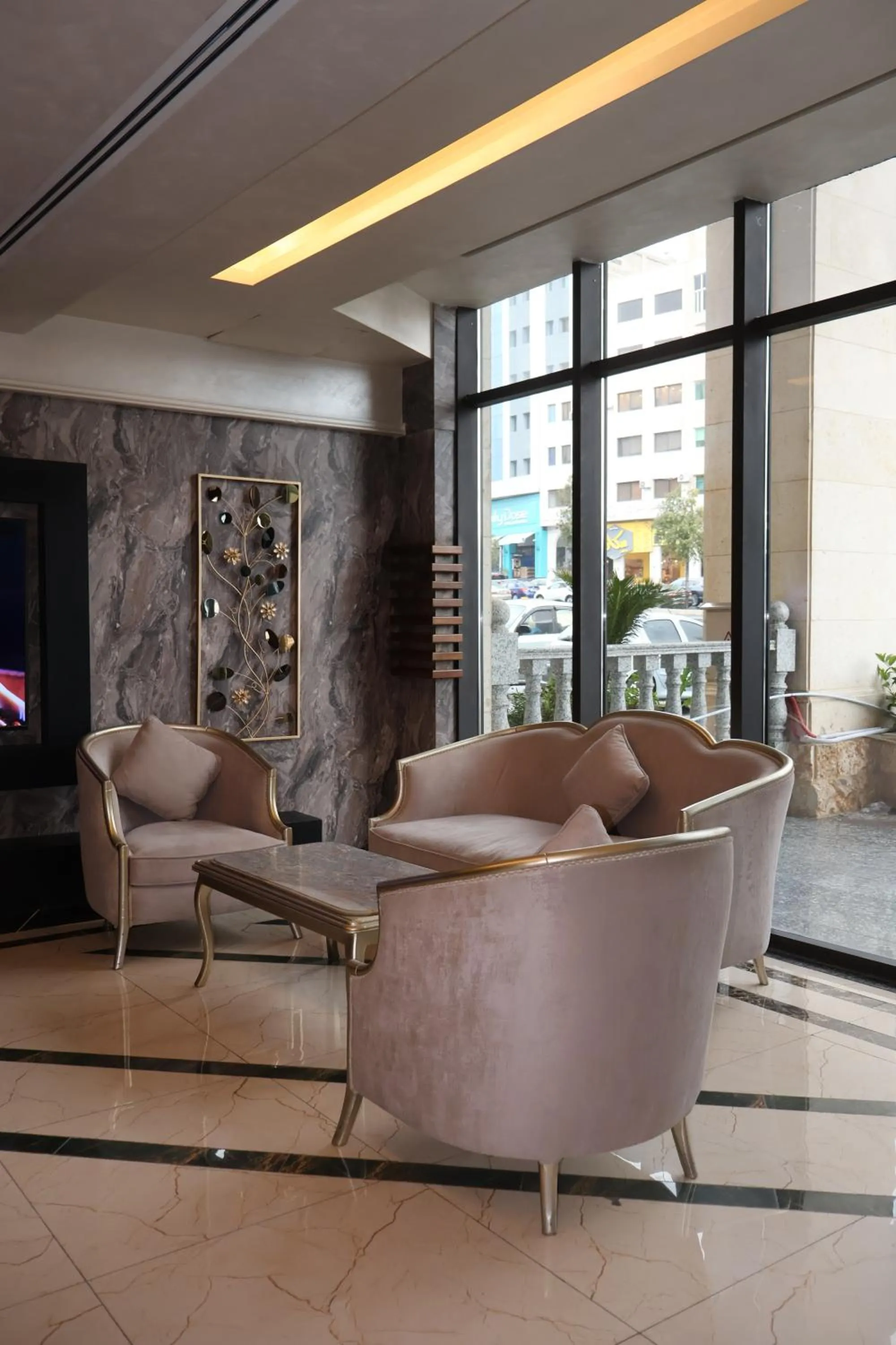 Lobby or reception in Rival Hotel Amman