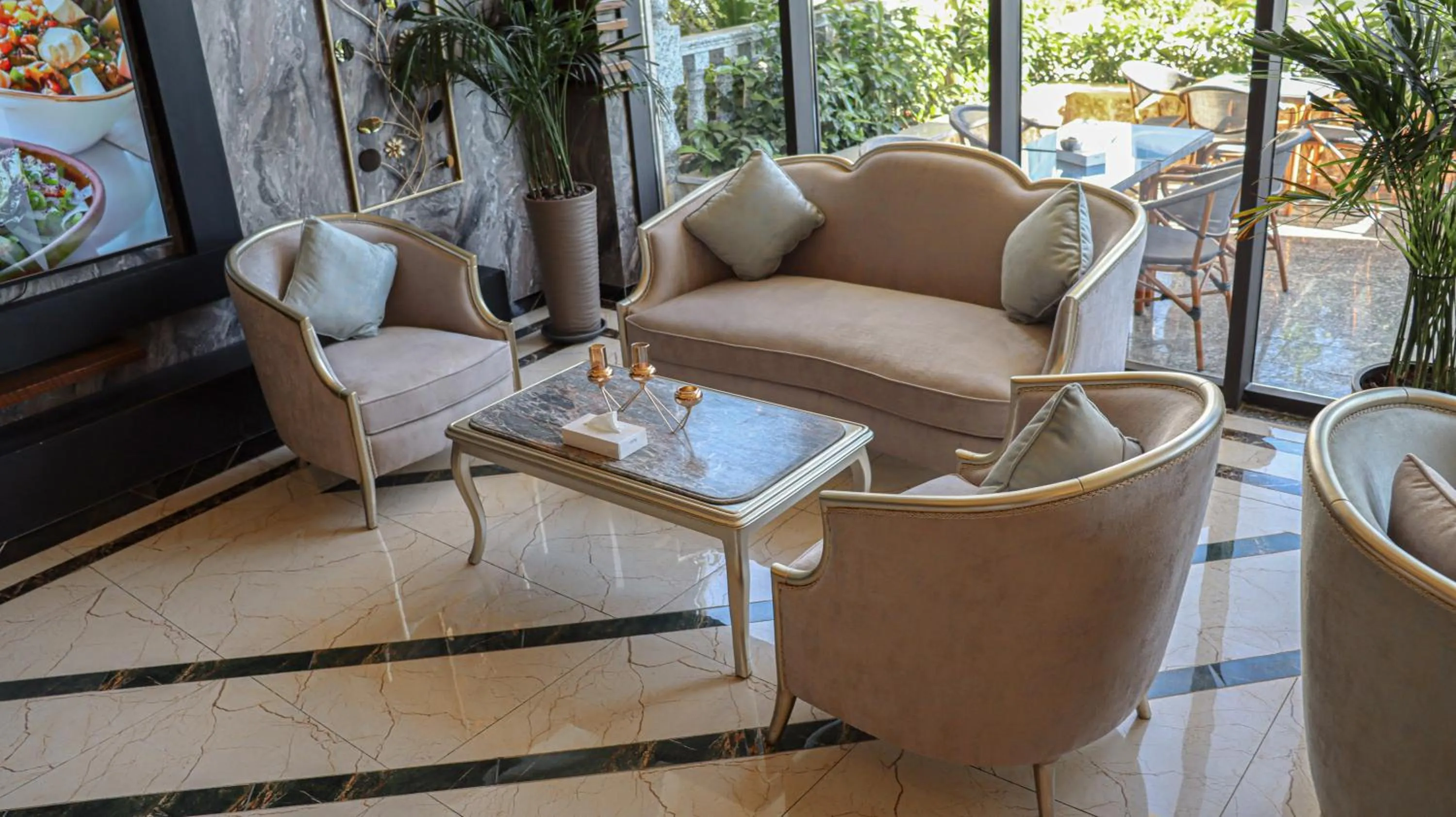 Lobby or reception in Rival Hotel Amman