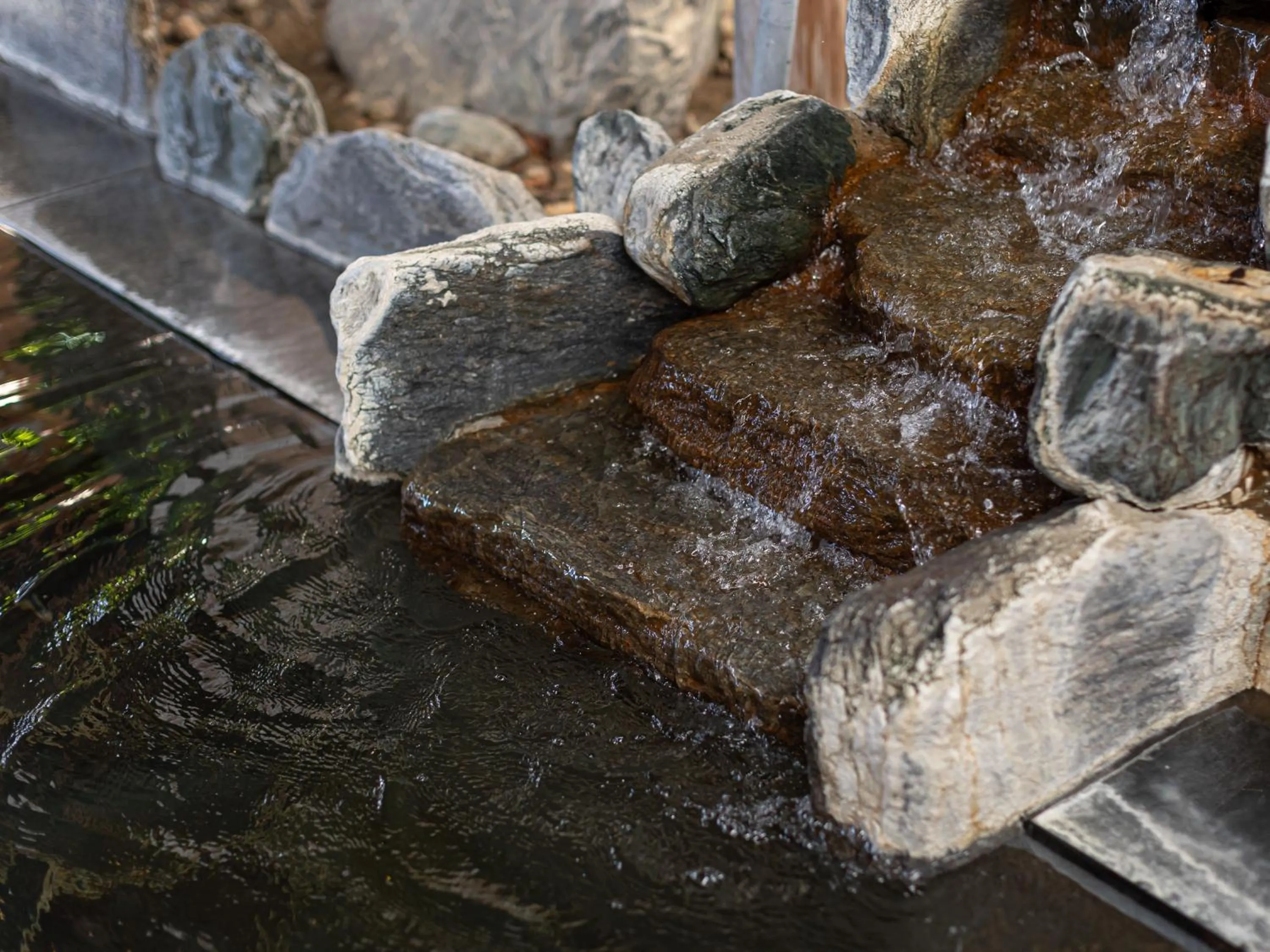 Hot Spring Bath in Kamenoi Hotel Tsukubasan