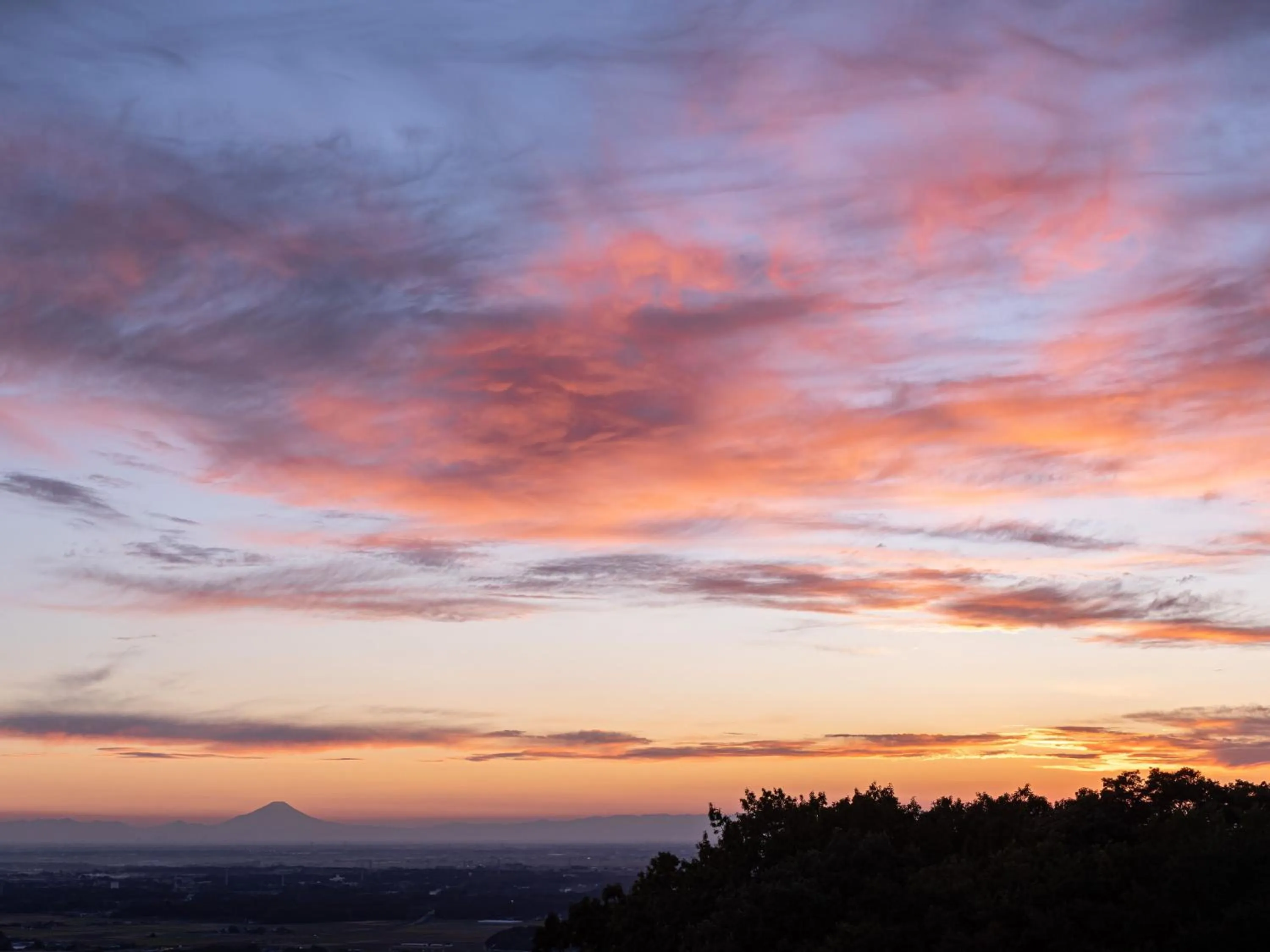 Sunset in Kamenoi Hotel Tsukubasan