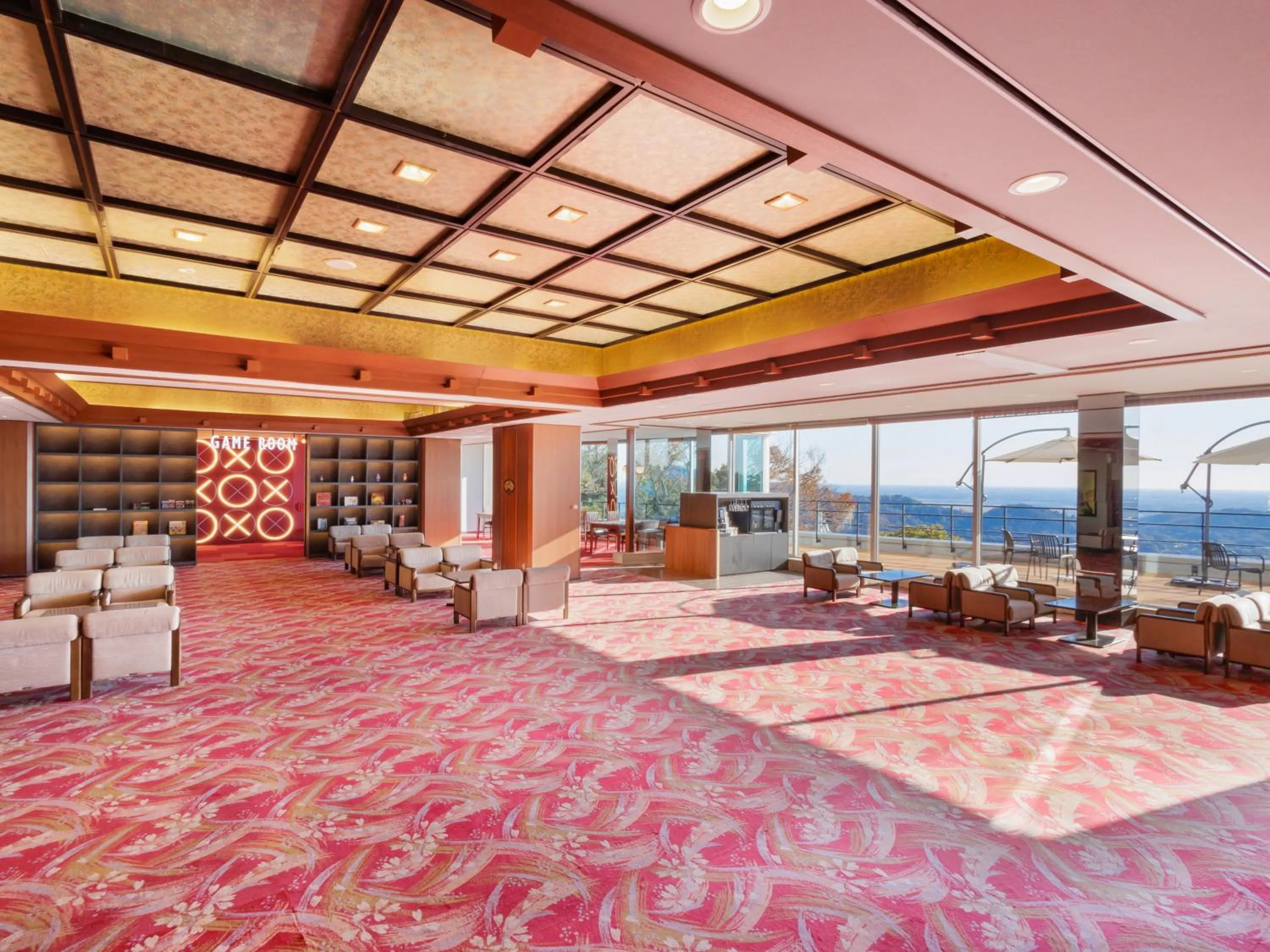 Lobby or reception in Kamenoi Hotel Tsukubasan