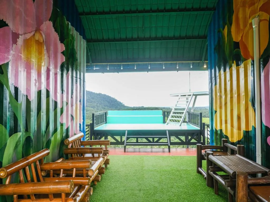 Seating area in Bangmara Hill