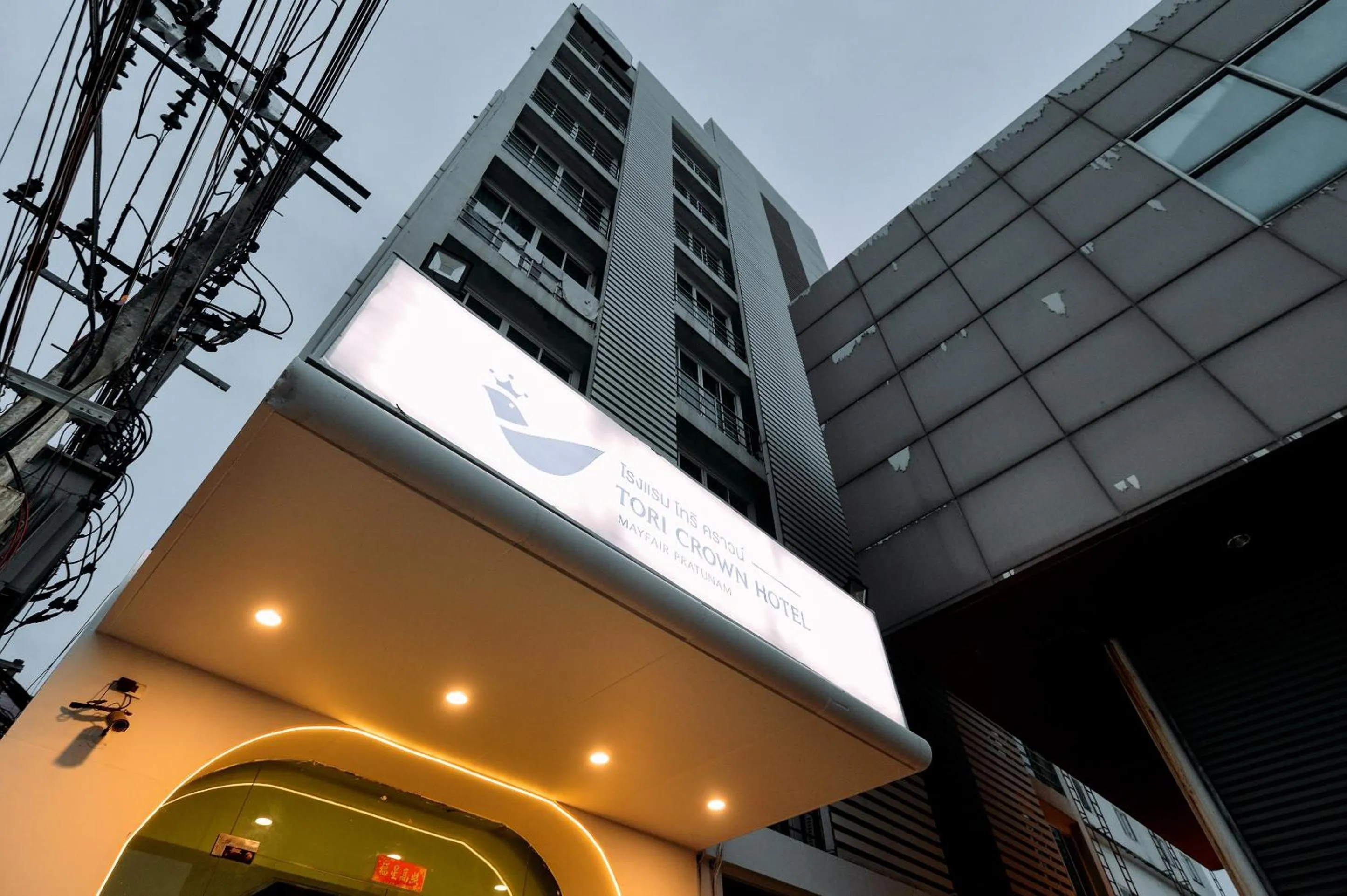 Property building in Tori crown hotel