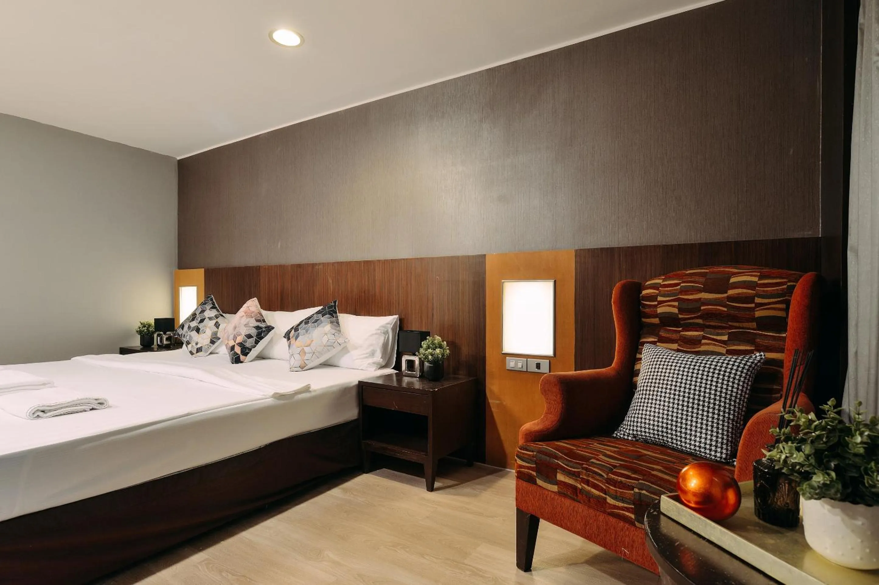 Bed in Tori crown hotel