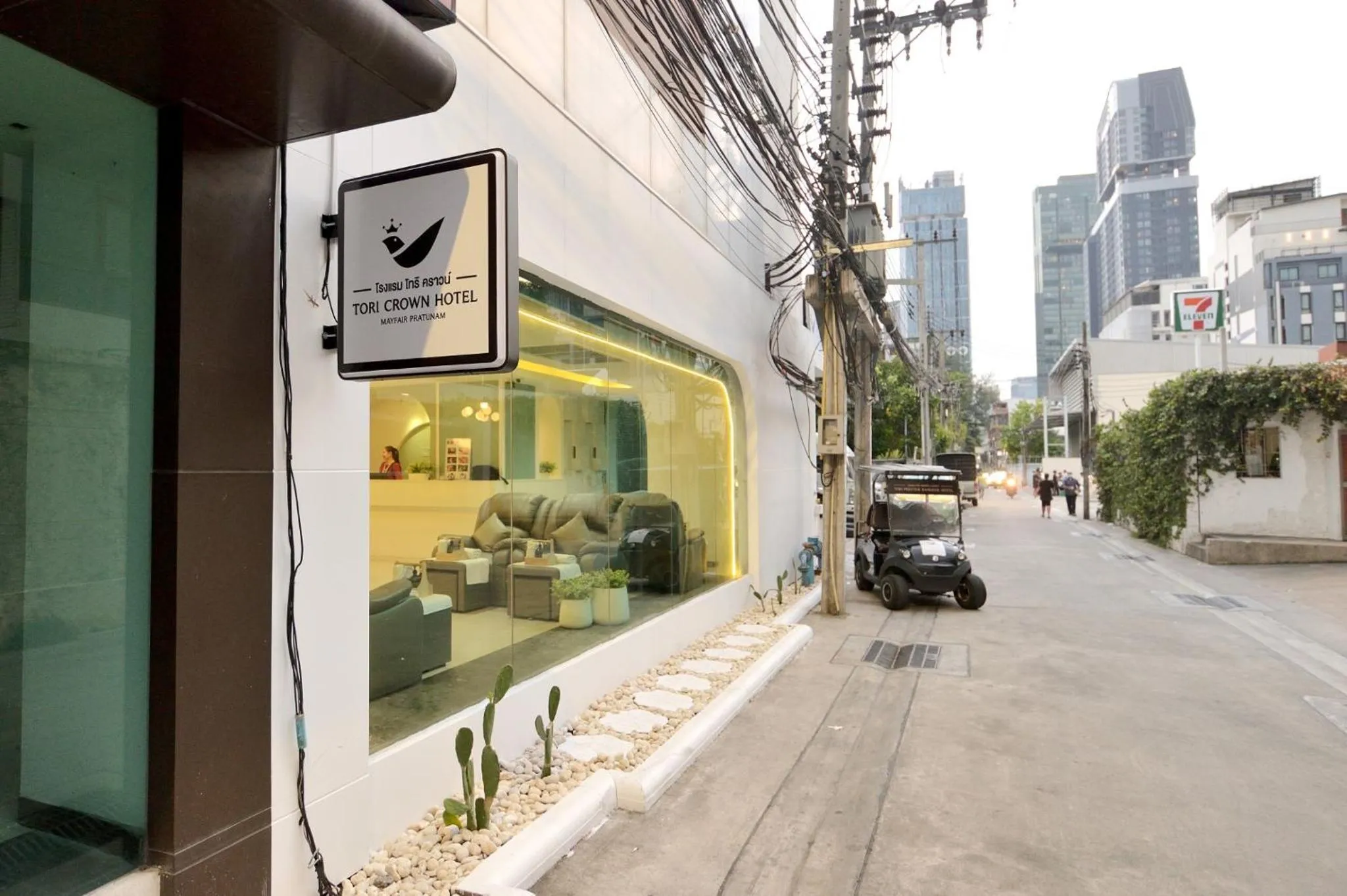 Property building in Tori crown hotel