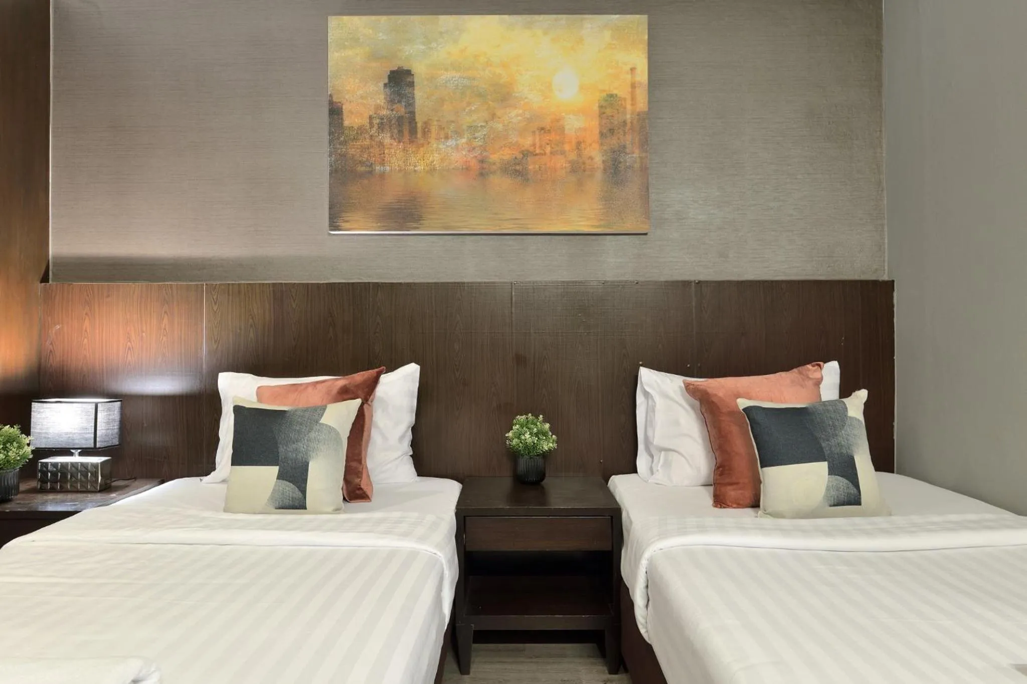 Bed in Tori crown hotel