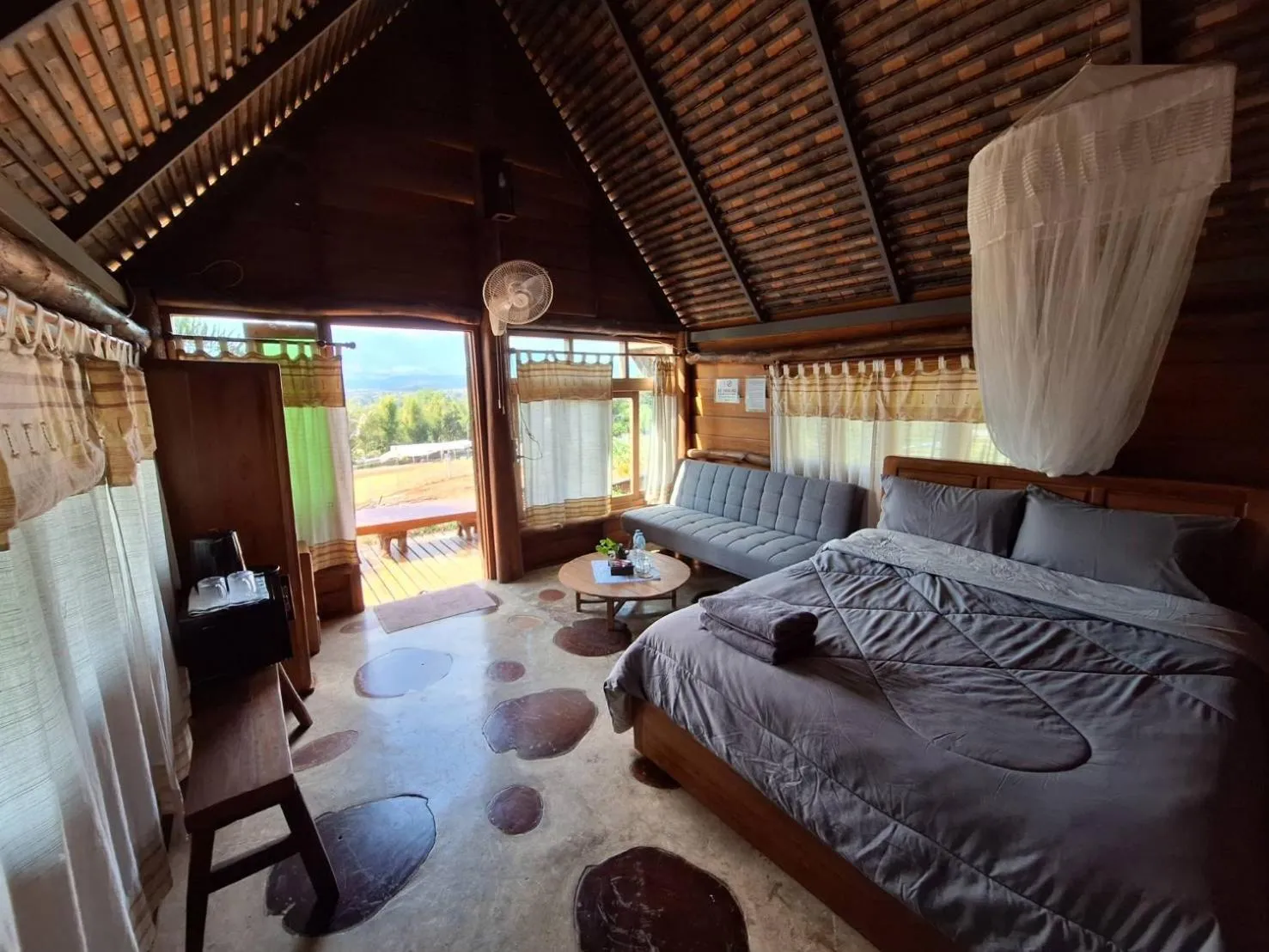 Bed in Pai Chao Kha
