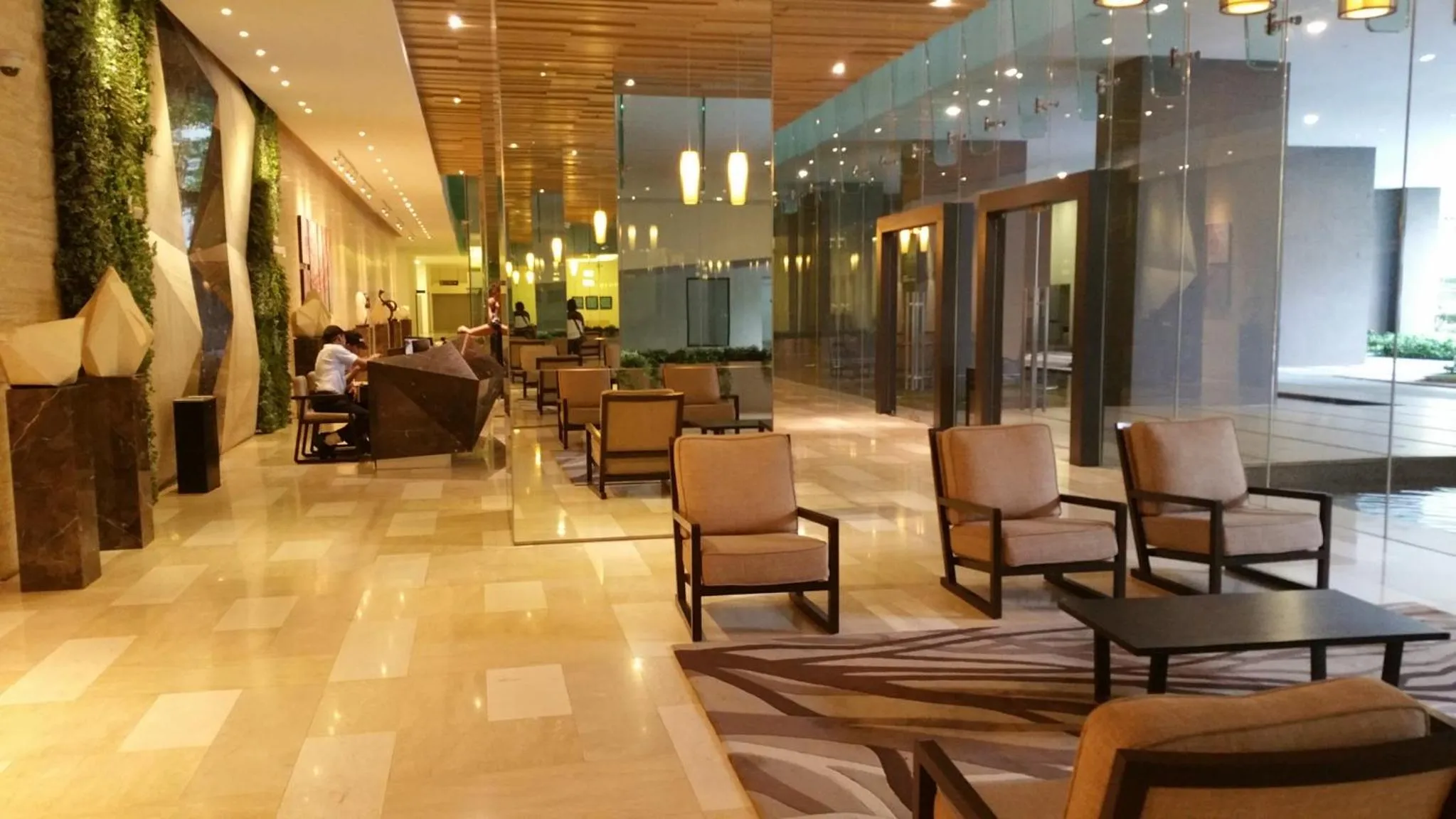 Seating area in M City Ampang KL city