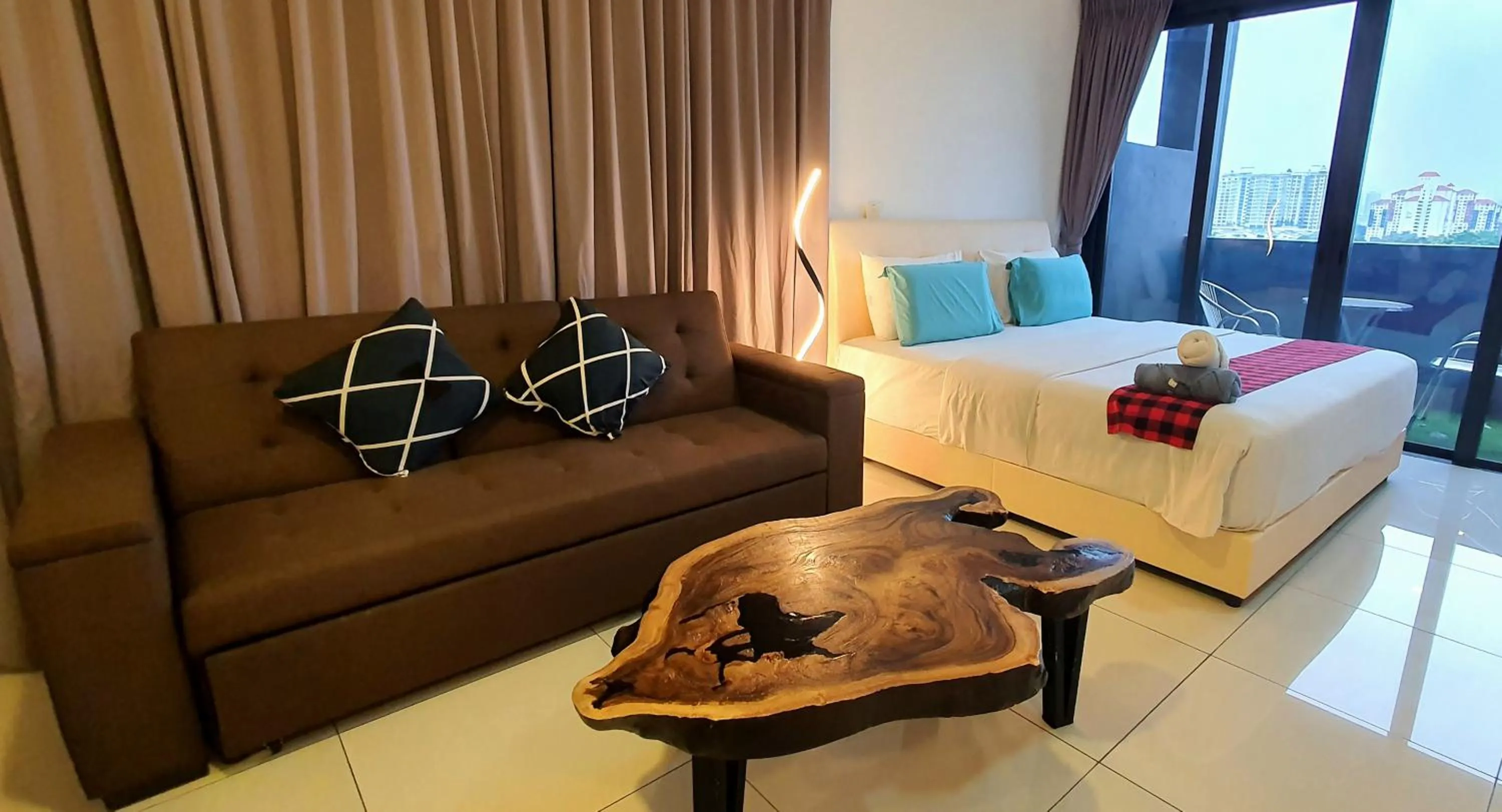 Bed in M City Ampang KL city