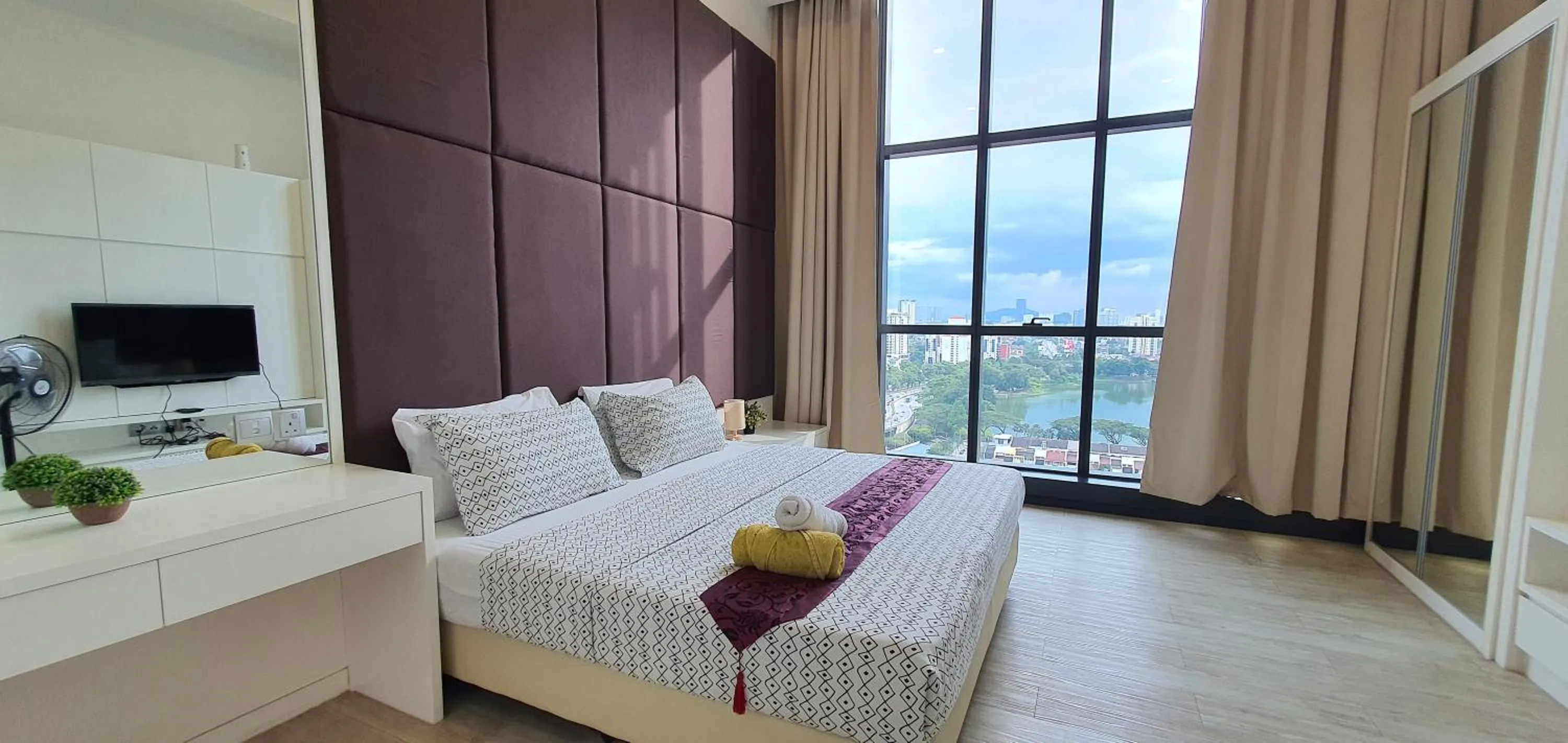 Bed in M City Ampang KL city