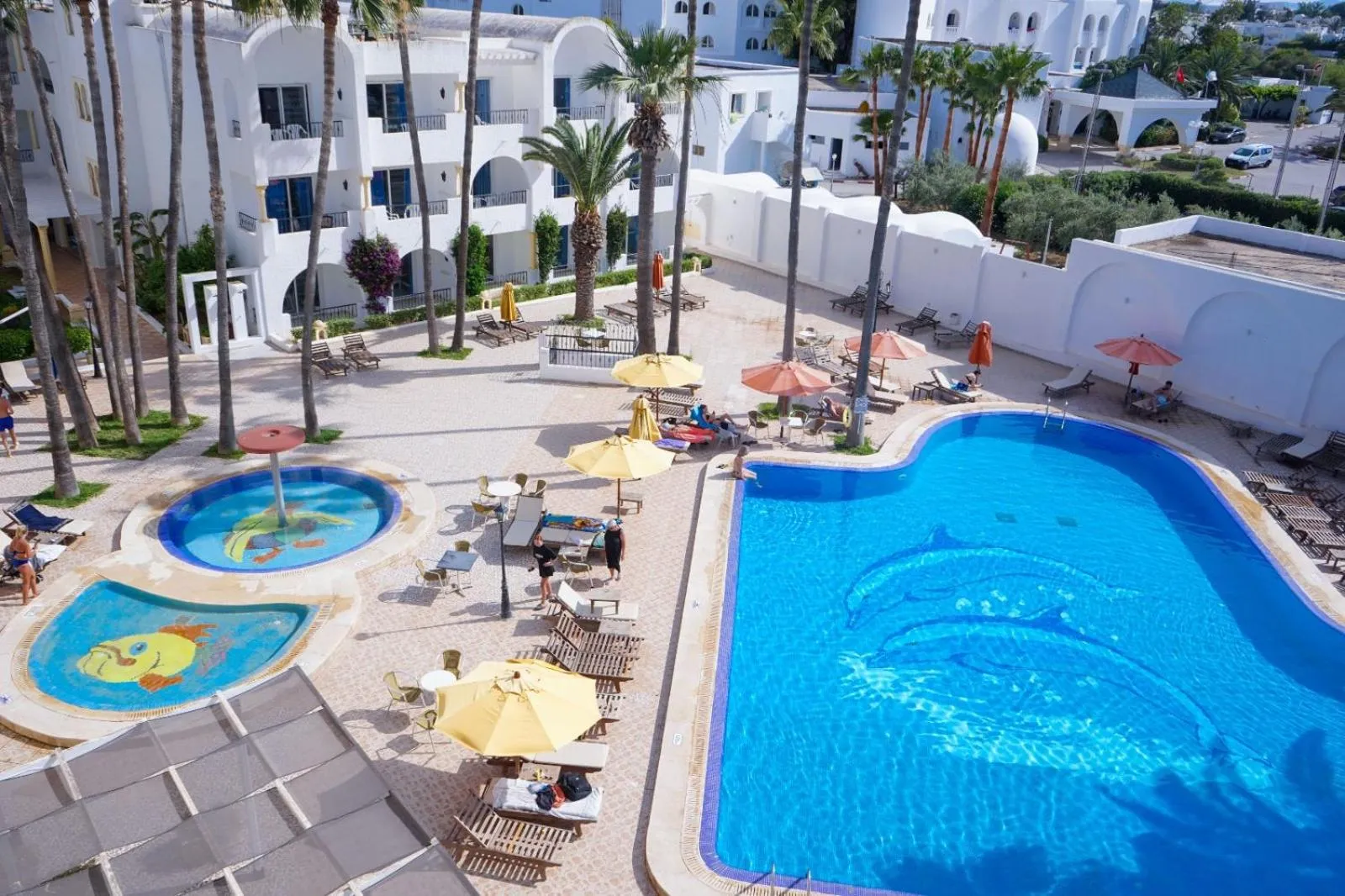 Swimming pool in Hotel Nesrine Hammamet