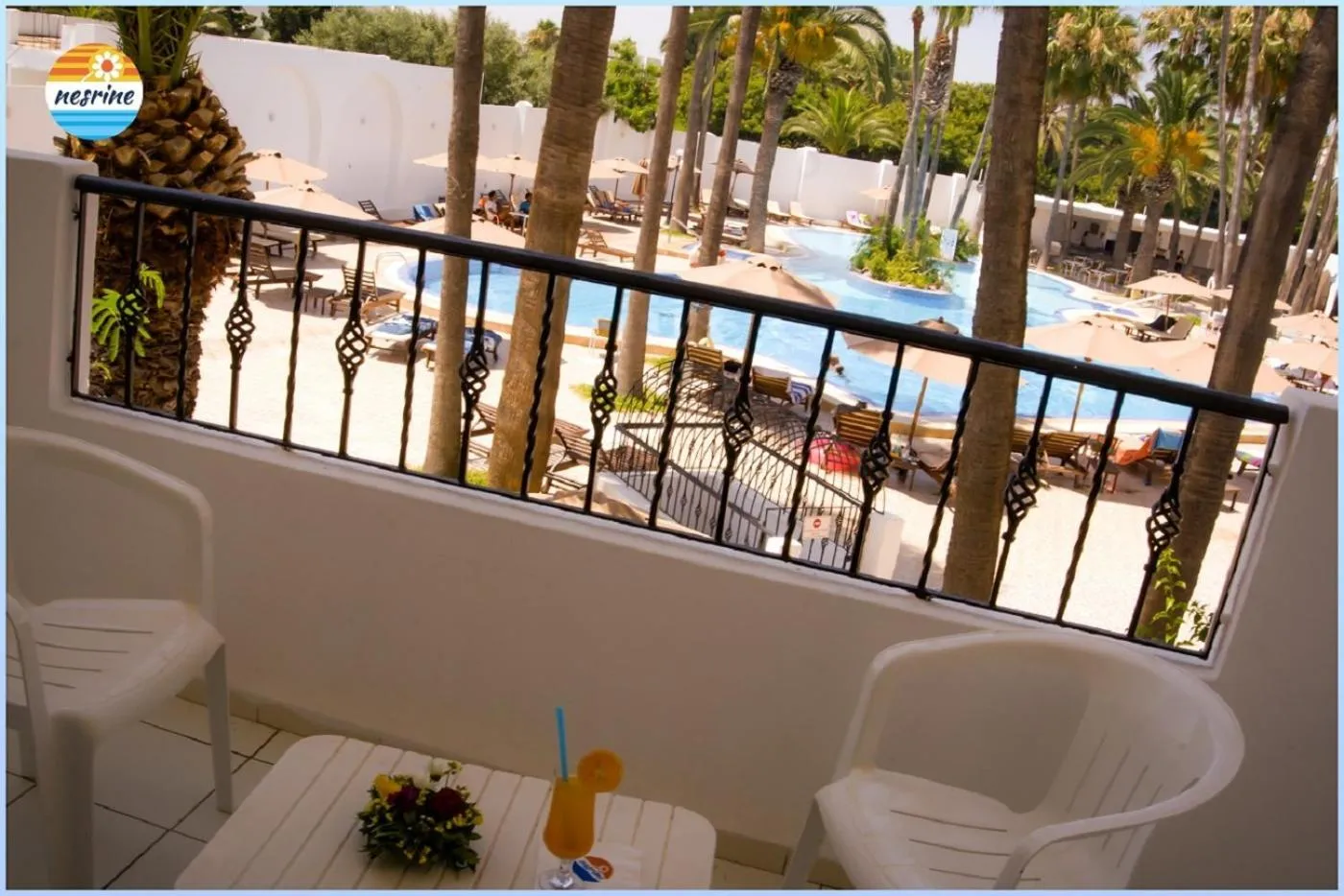 View (from property/room) in Hotel Nesrine Hammamet