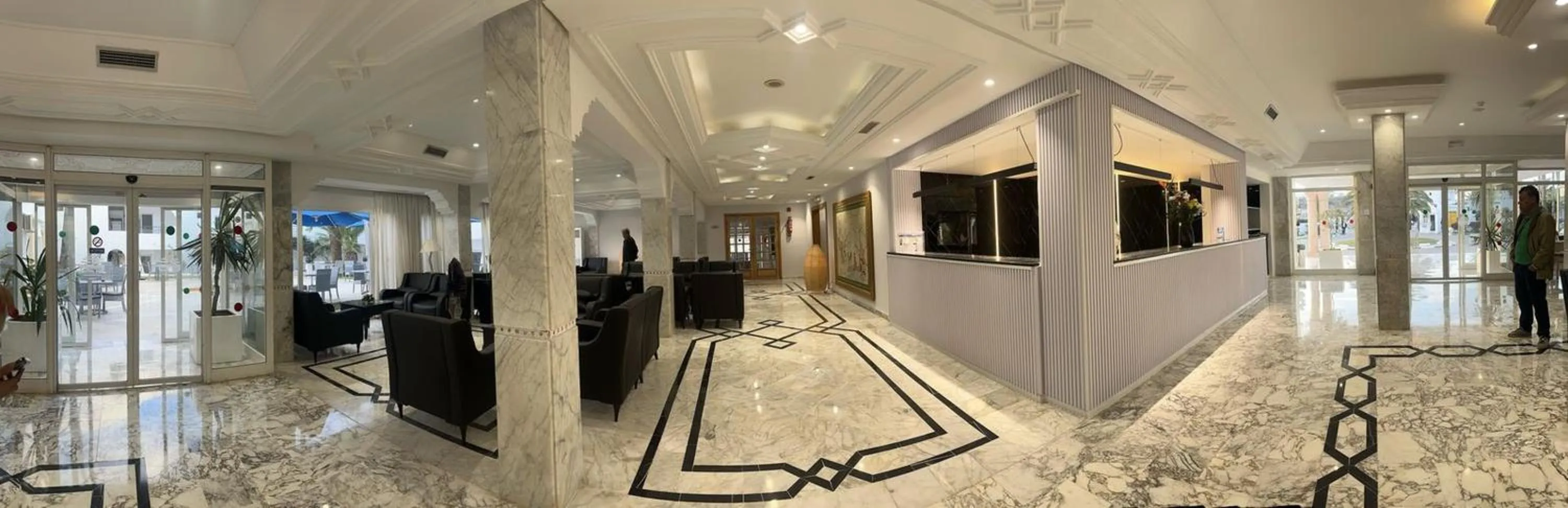 Lobby or reception in Hotel Nesrine Hammamet