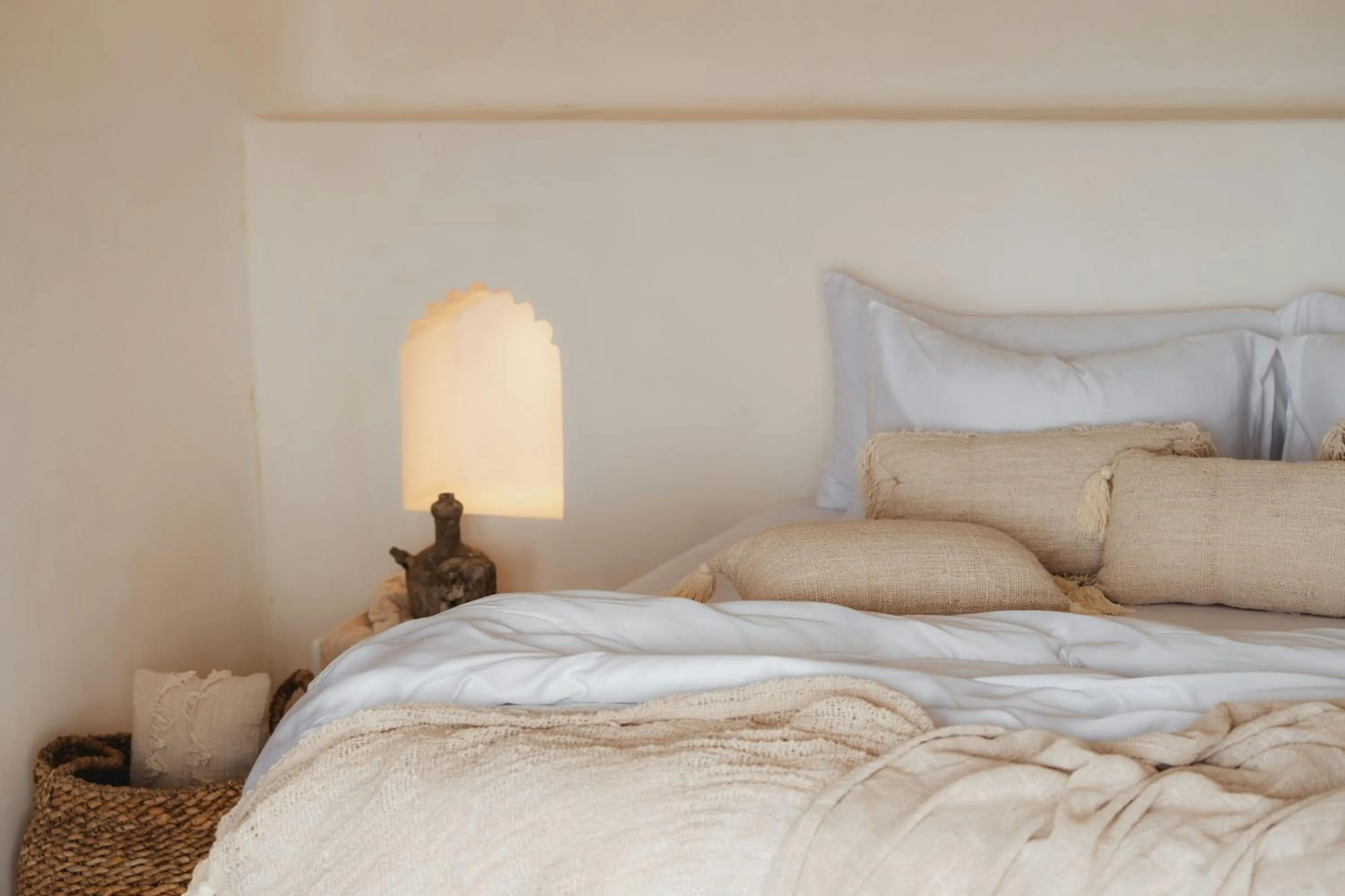 Bed in Ocean Nymphs Villa