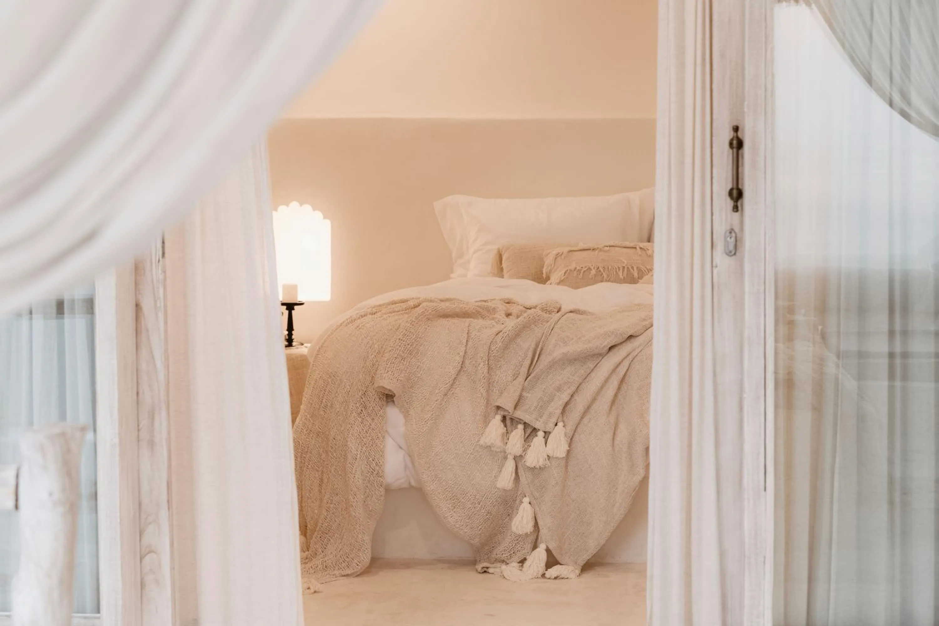 Bed in Ocean Nymphs Villa