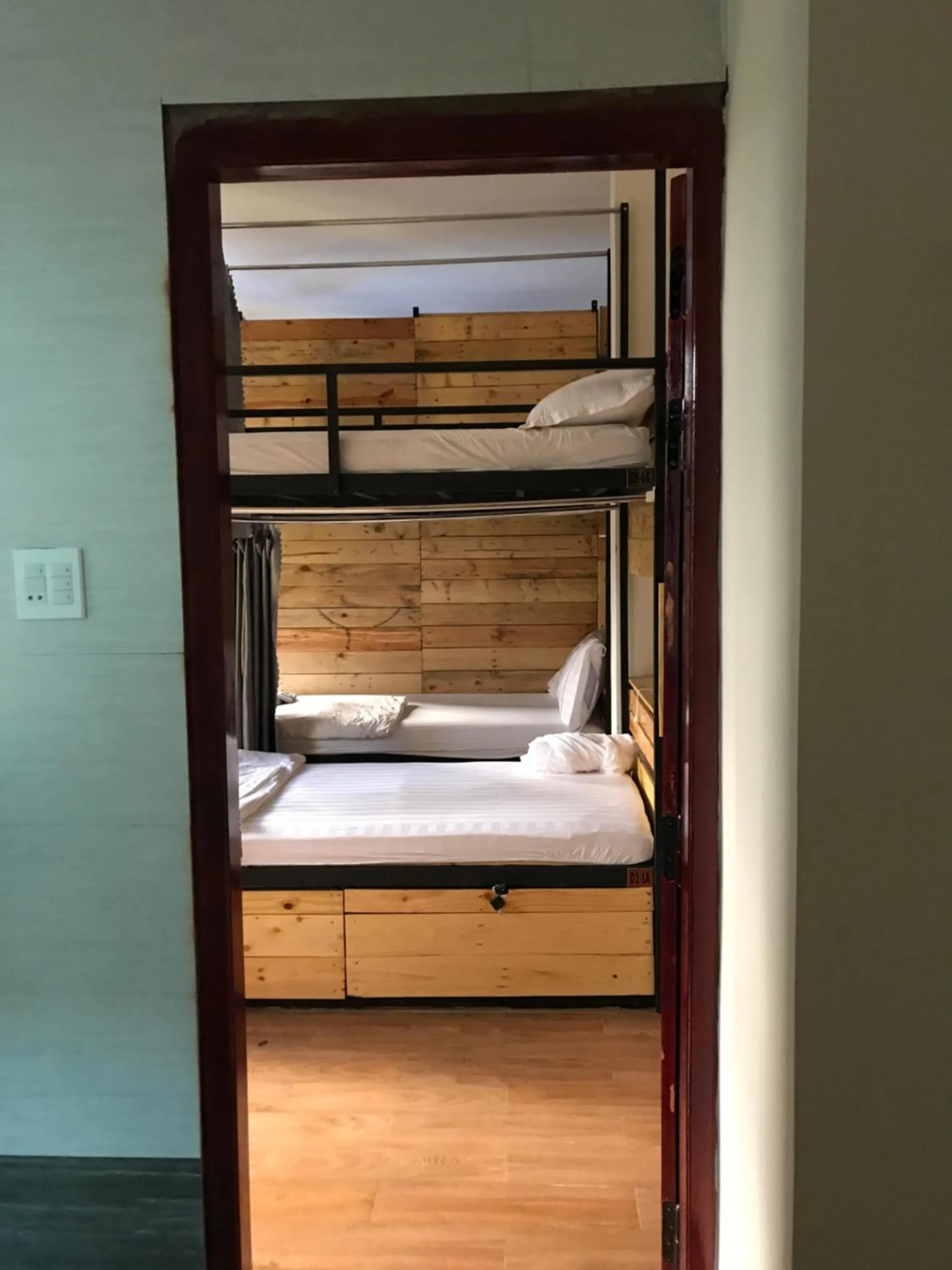 Bed in Nhiet Doi Hotel