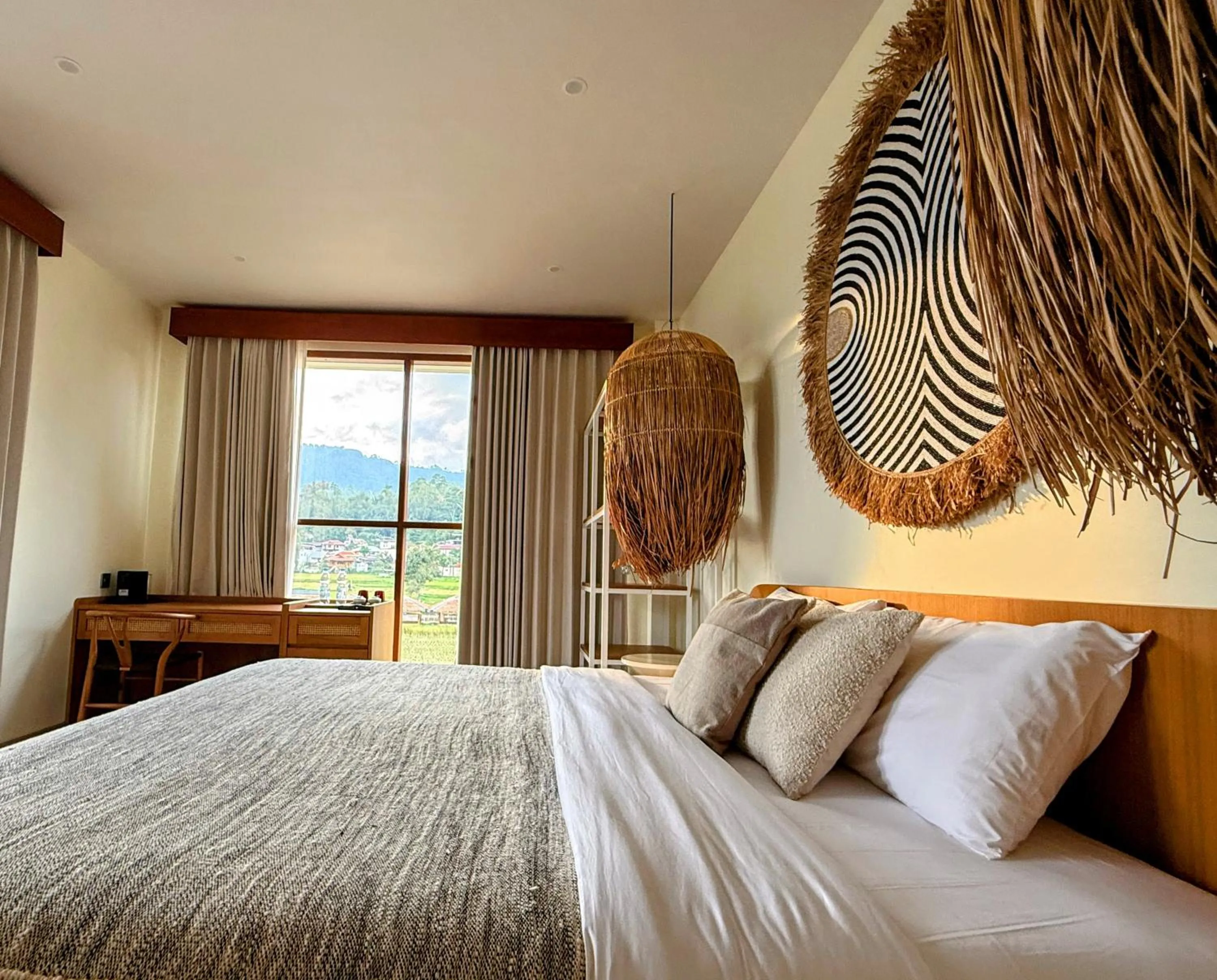 Bedroom, Bed in Santai Toraja