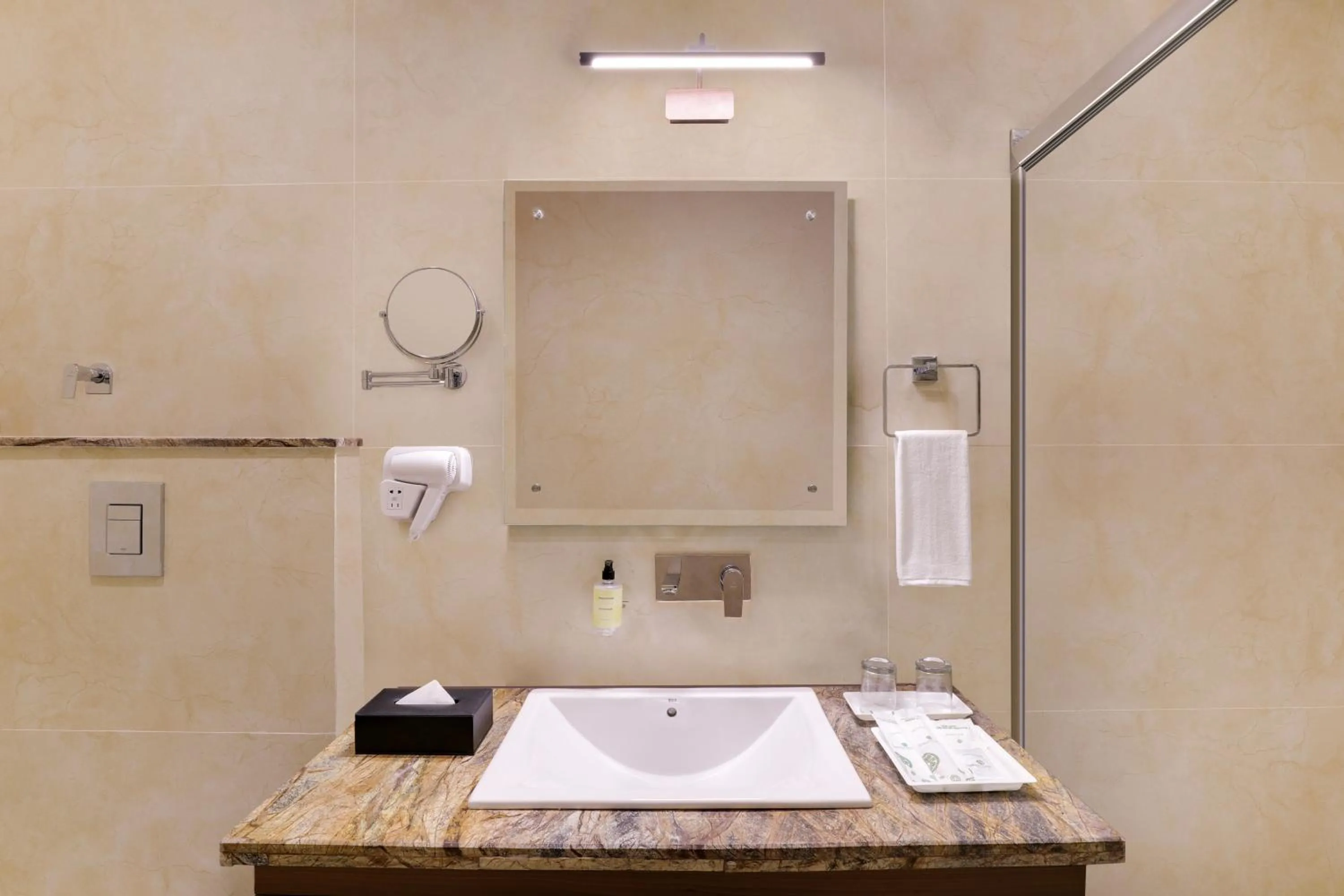 Bathroom in Lemon Tree Hotel, Mcleodganj