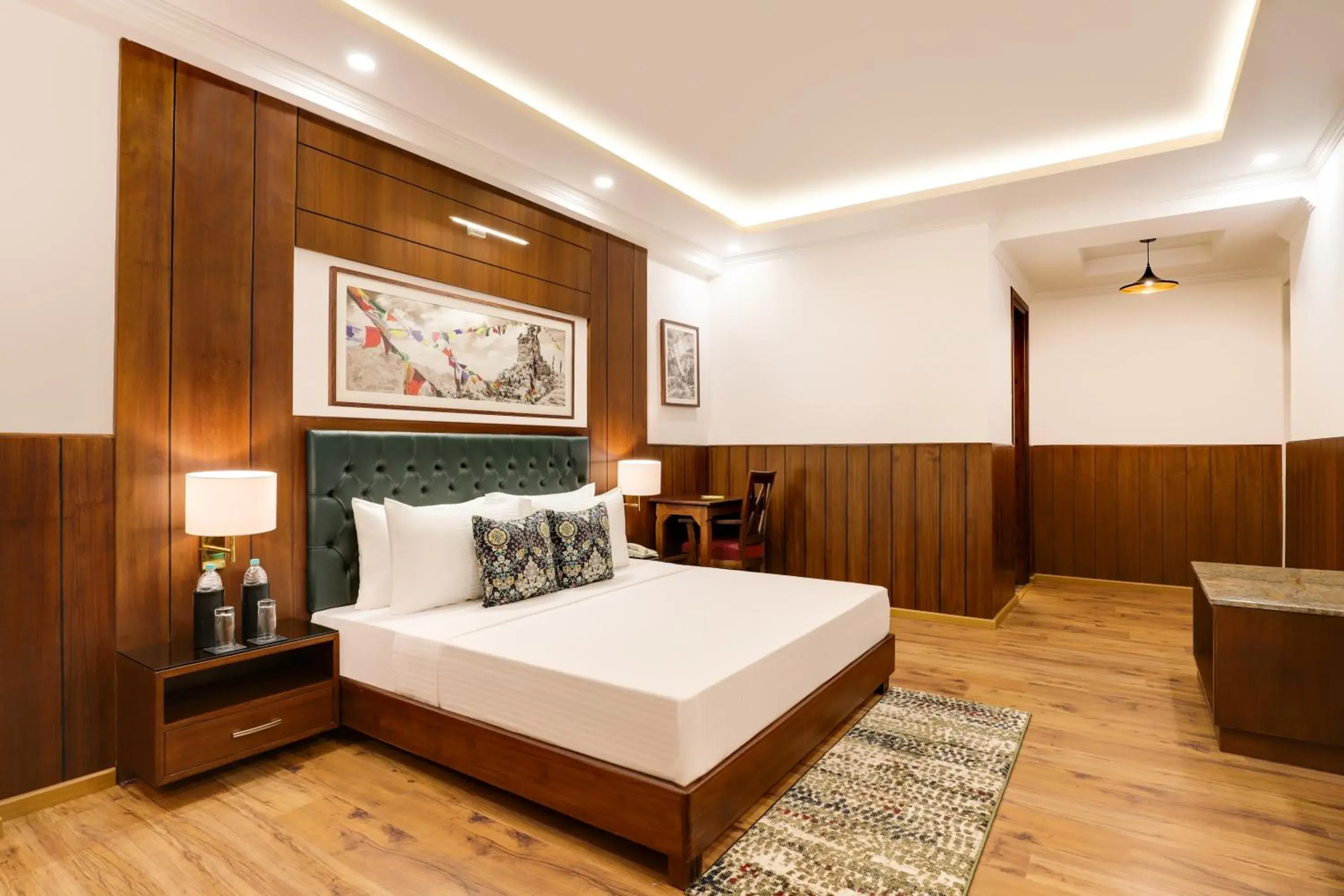 Deluxe Room (30% Off on Laundry service for upto 8 clothing item,Complimentary Welcome Drink on arrival and 15% off on 1 session of 60 mins Massage) - single occupancy in Lemon Tree Hotel, Mcleodganj Deluxe Room (30% Off on Laundry service for upto 8 clothing item,Complimentary Welcome Drink on arrival and 15% off on 1 session of 60 mins Massage) - single occupancy in Lemon Tree Hotel, Mcleodganj