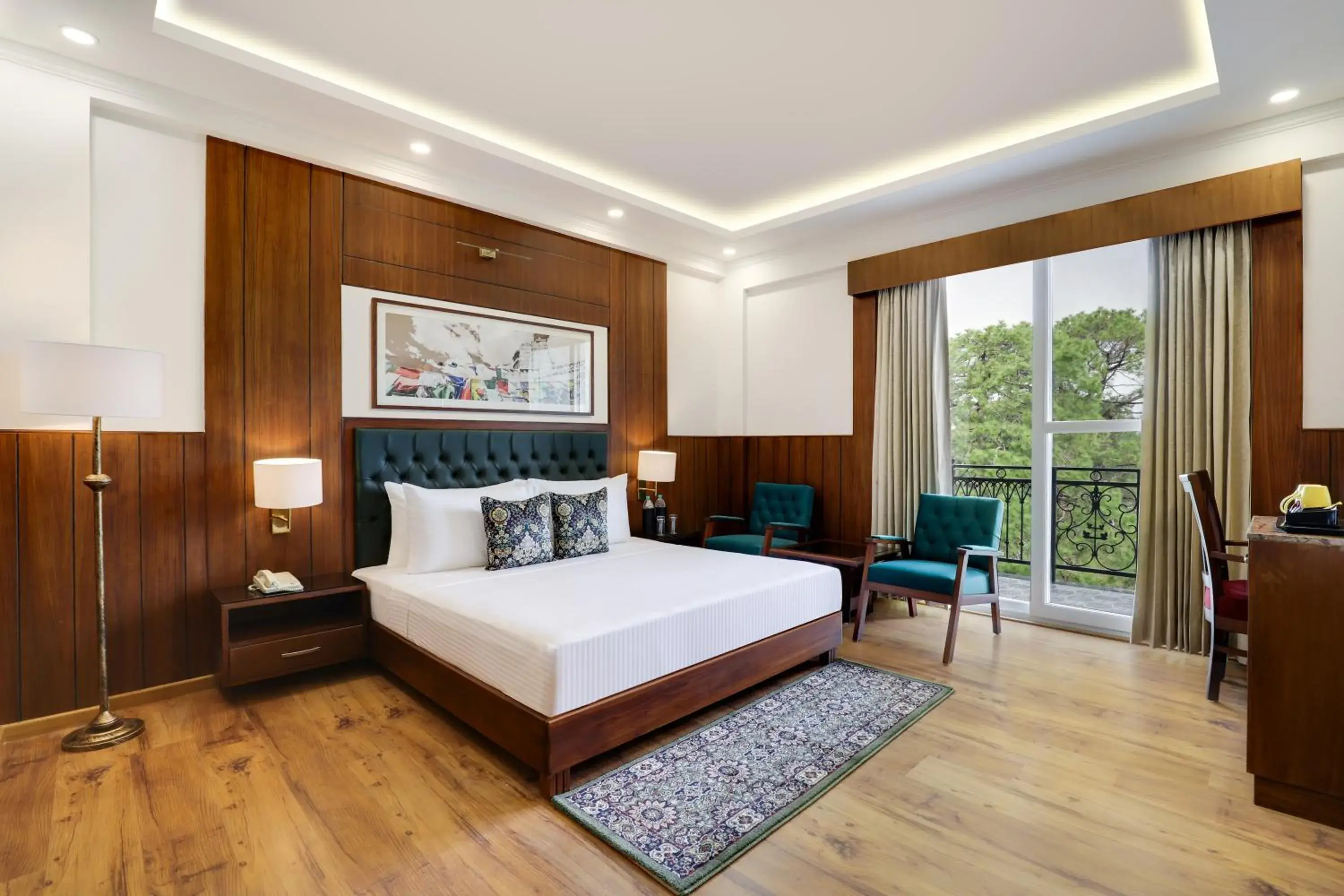 Superior King Room (30% Off on Laundry service for upto 8 clothing item,Complimentary Welcome Drink on arrival and 15% off on 1 session of 60 mins Massage) - single occupancy in Lemon Tree Hotel, Mcleodganj Superior King Room (30% Off on Laundry service for upto 8 clothing item,Complimentary Welcome Drink on arrival and 15% off on 1 session of 60 mins Massage) - single occupancy in Lemon Tree Hotel, Mcleodganj