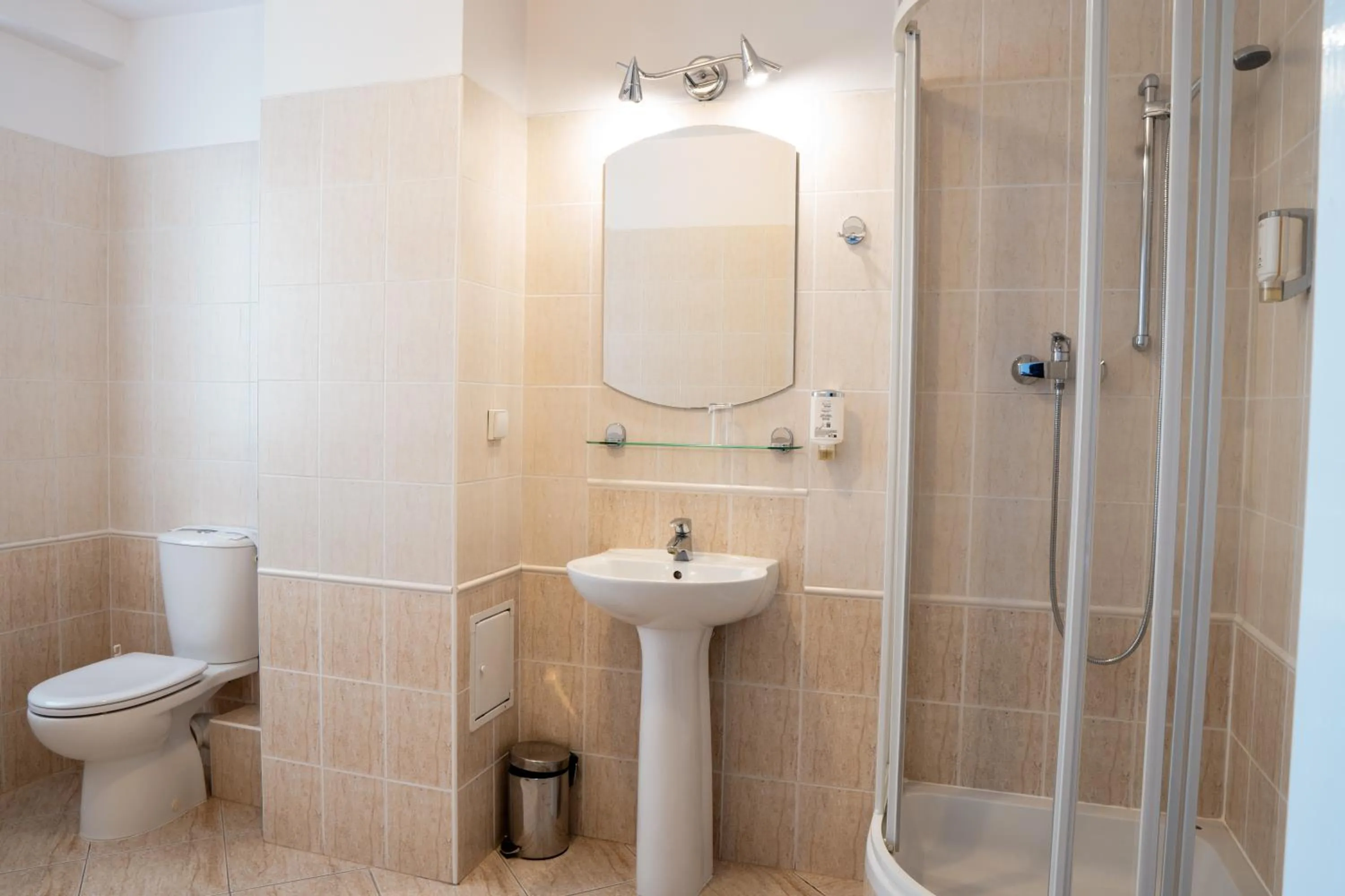 Shower in Hotel Wilanów