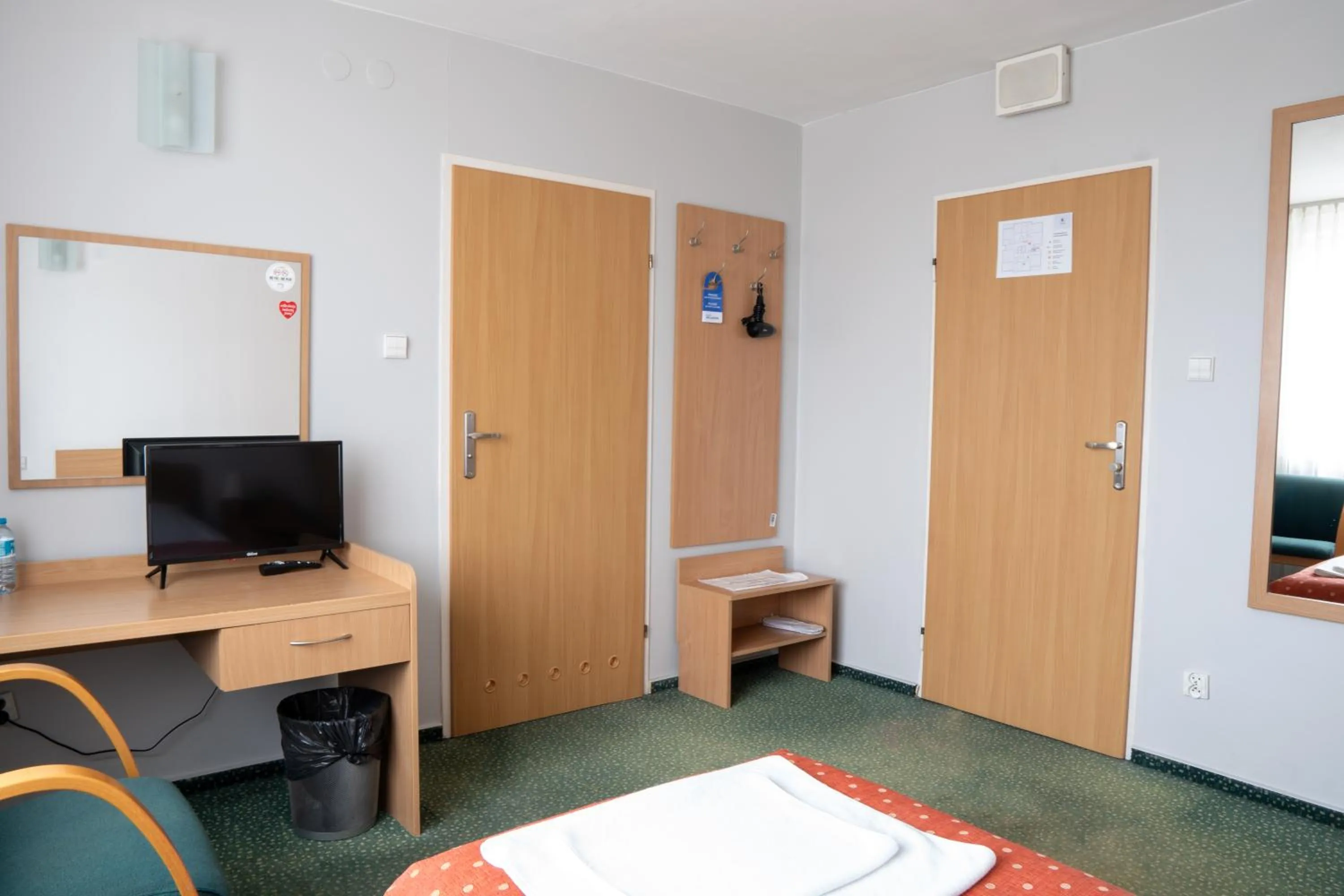 Bed in Hotel Wilanów