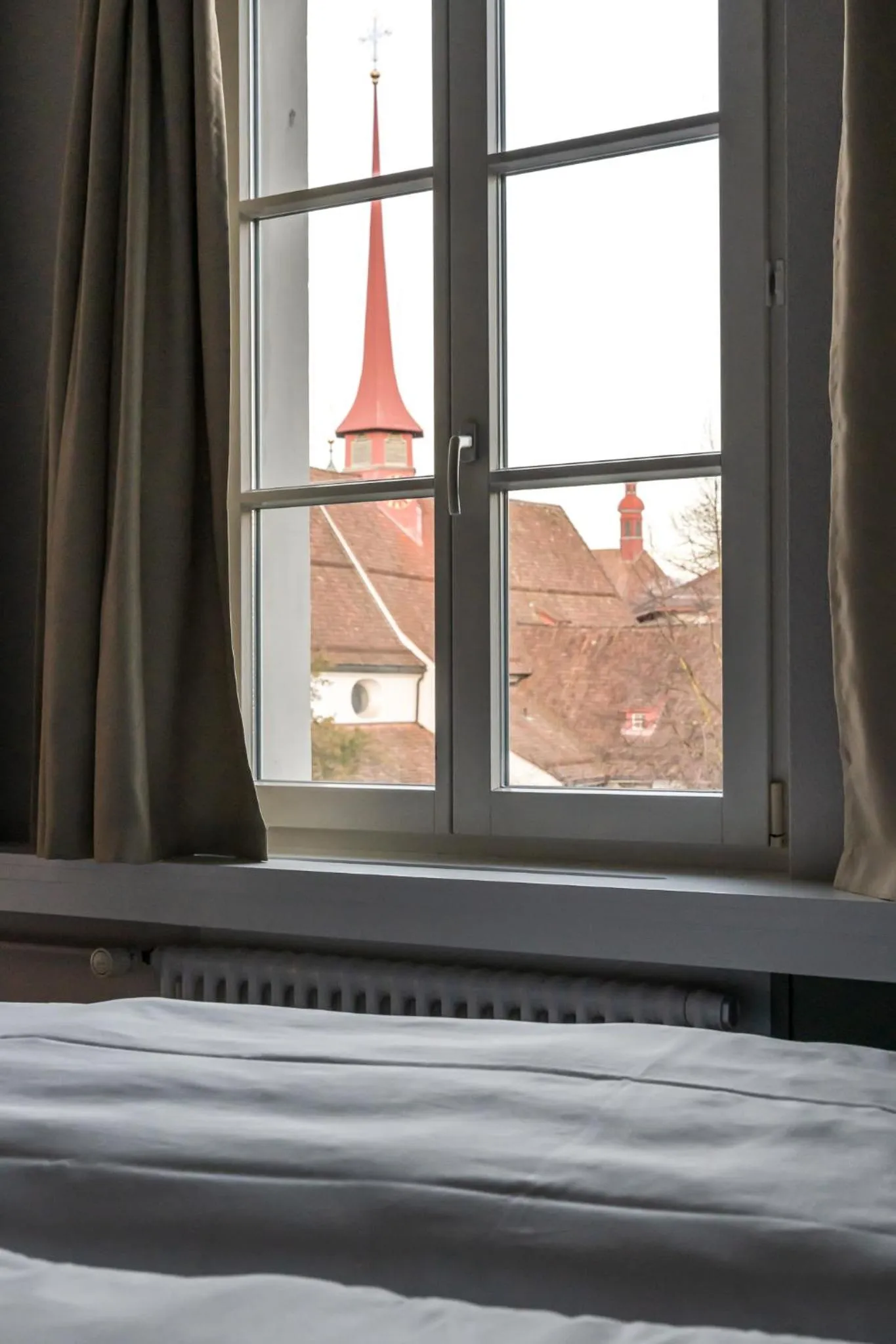 Bed in Hotel Goldener Stern - Self check-in