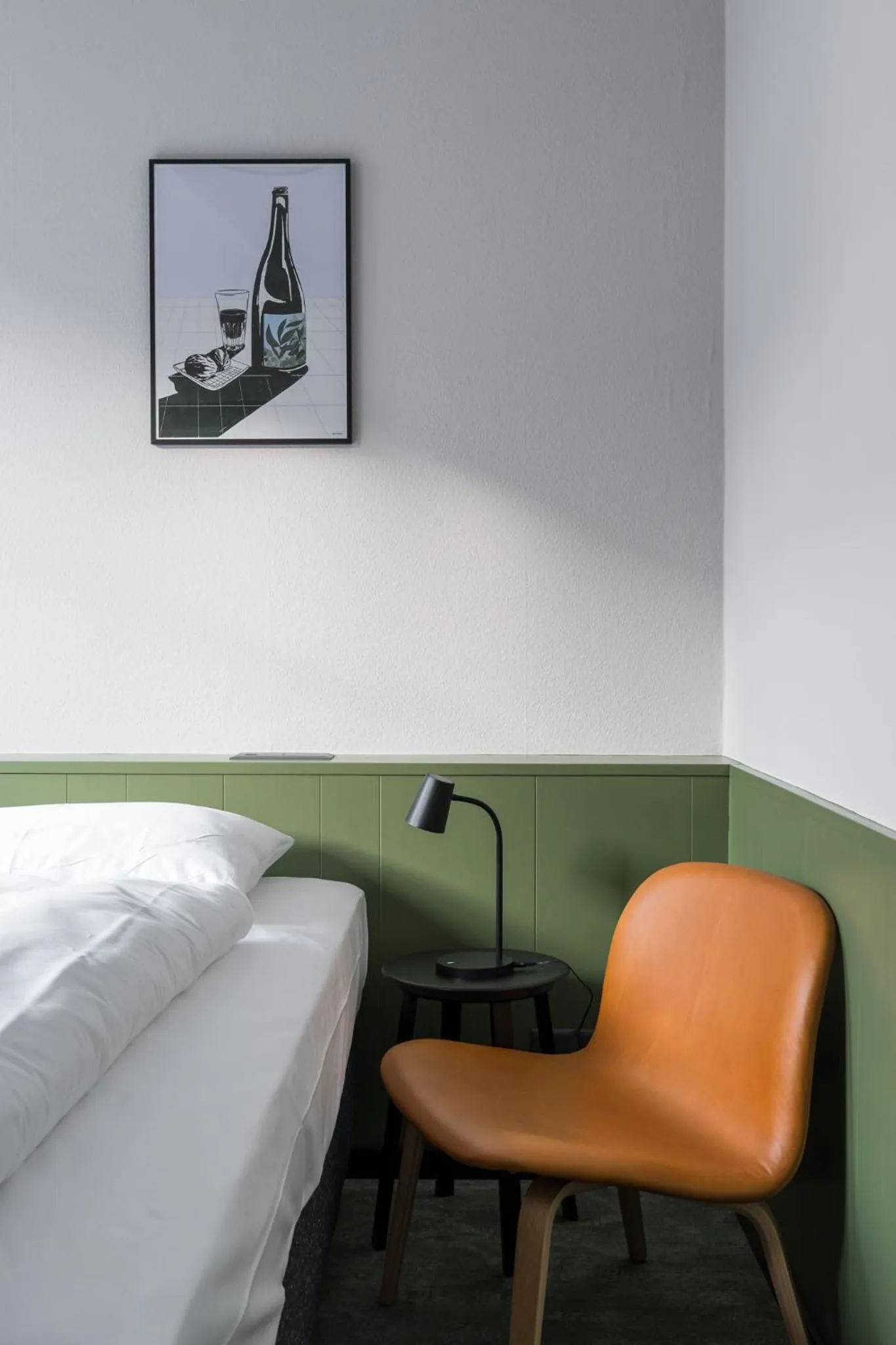 Bed in Hotel Goldener Stern - Self check-in