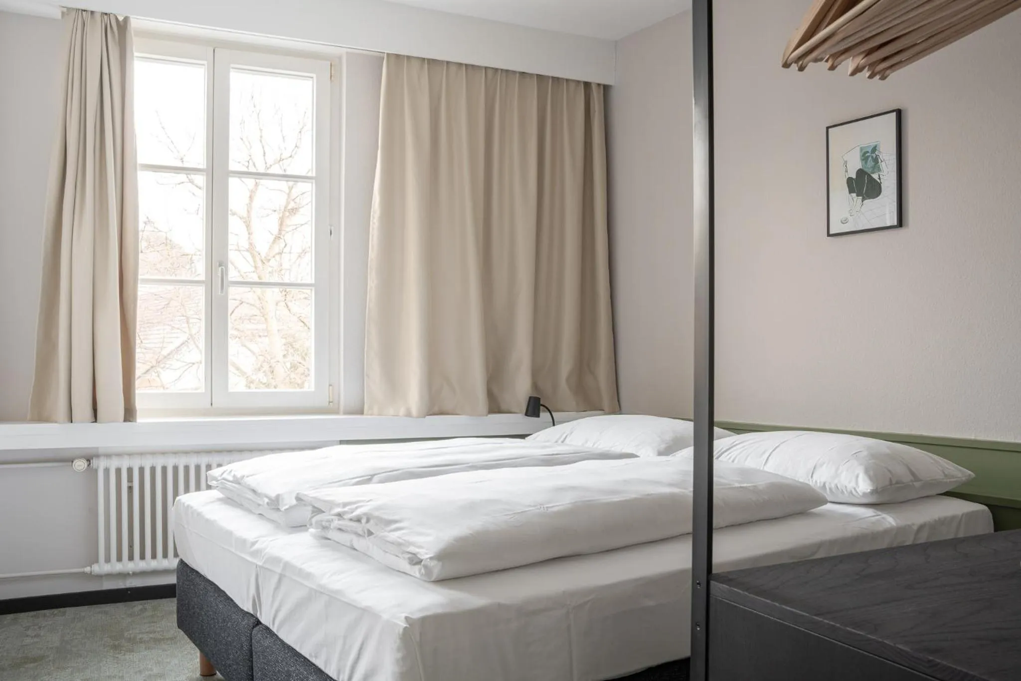 Bed in Hotel Goldener Stern - Self check-in