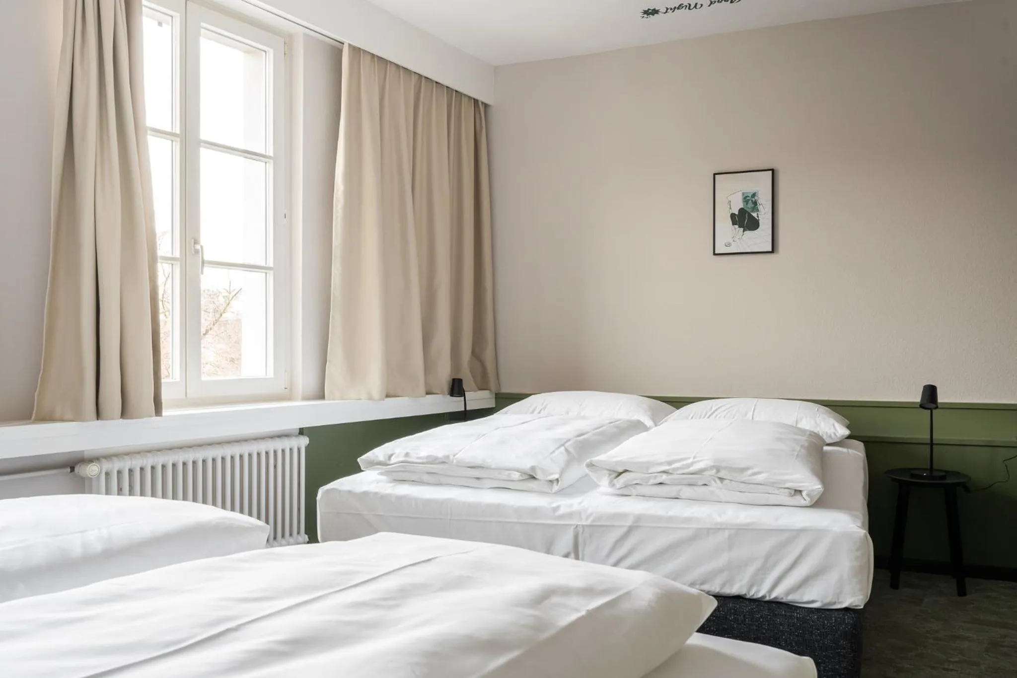 Bed in Hotel Goldener Stern - Self check-in