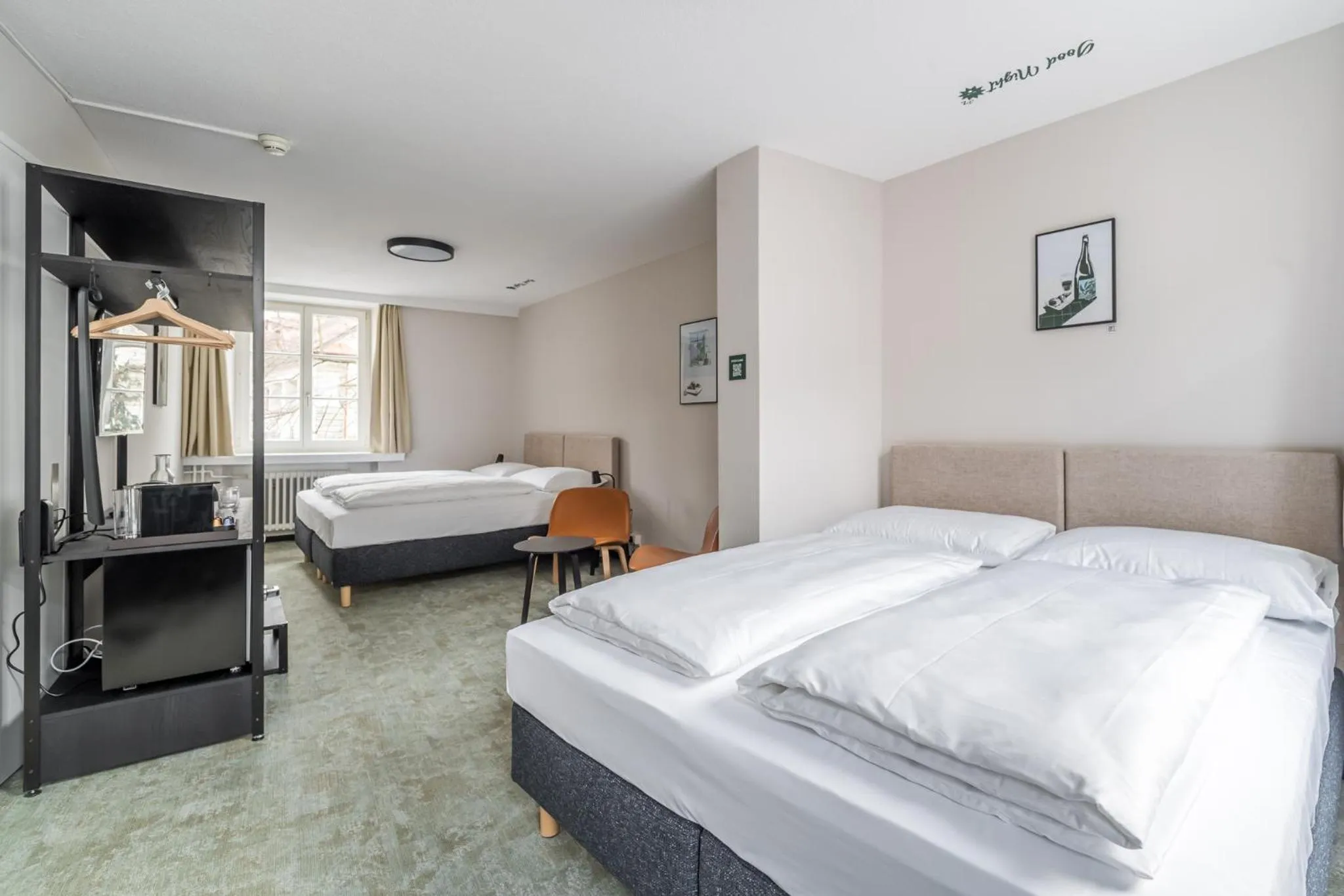 Bed in Hotel Goldener Stern - Self check-in