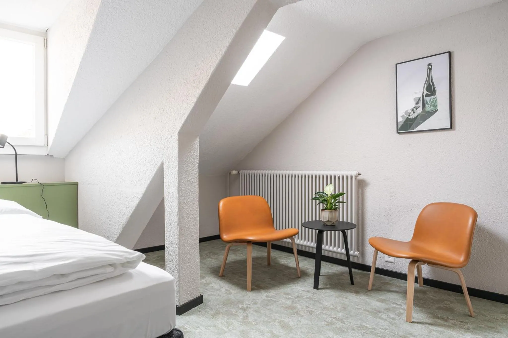 Bed in Hotel Goldener Stern - Self check-in