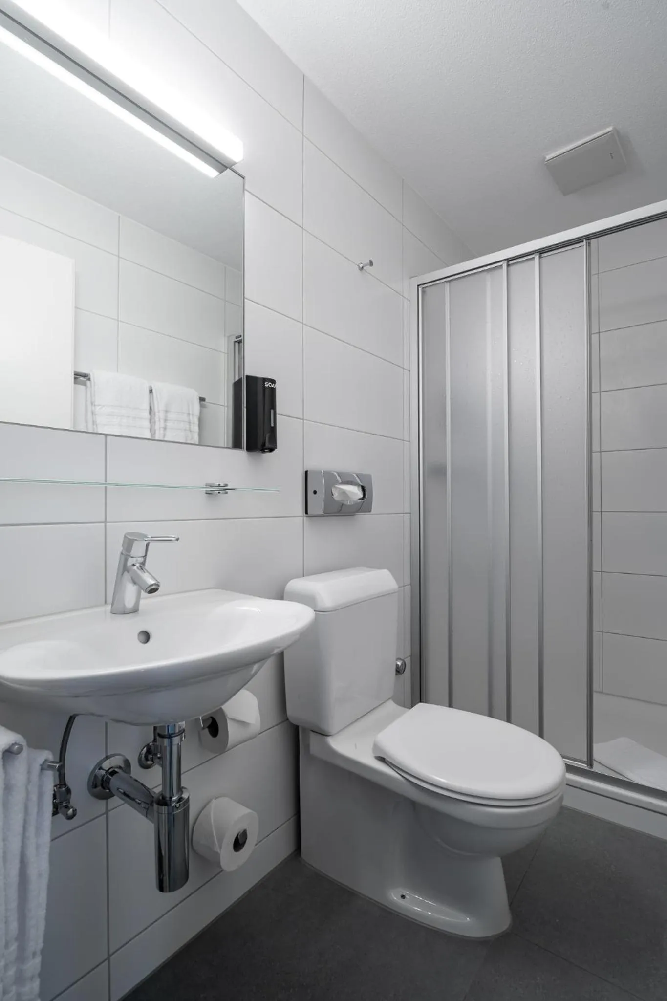 Shower in Hotel Goldener Stern - Self check-in