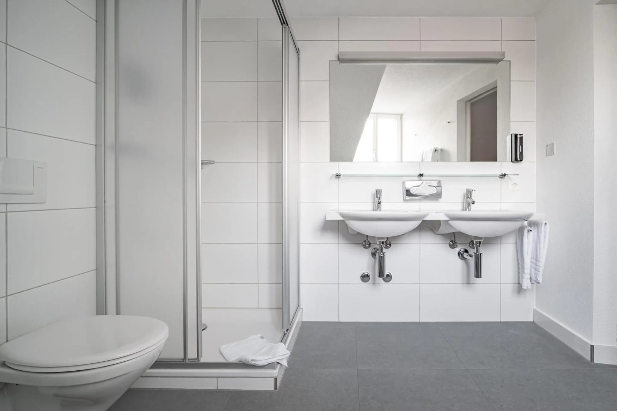 Shower in Hotel Goldener Stern - Self check-in