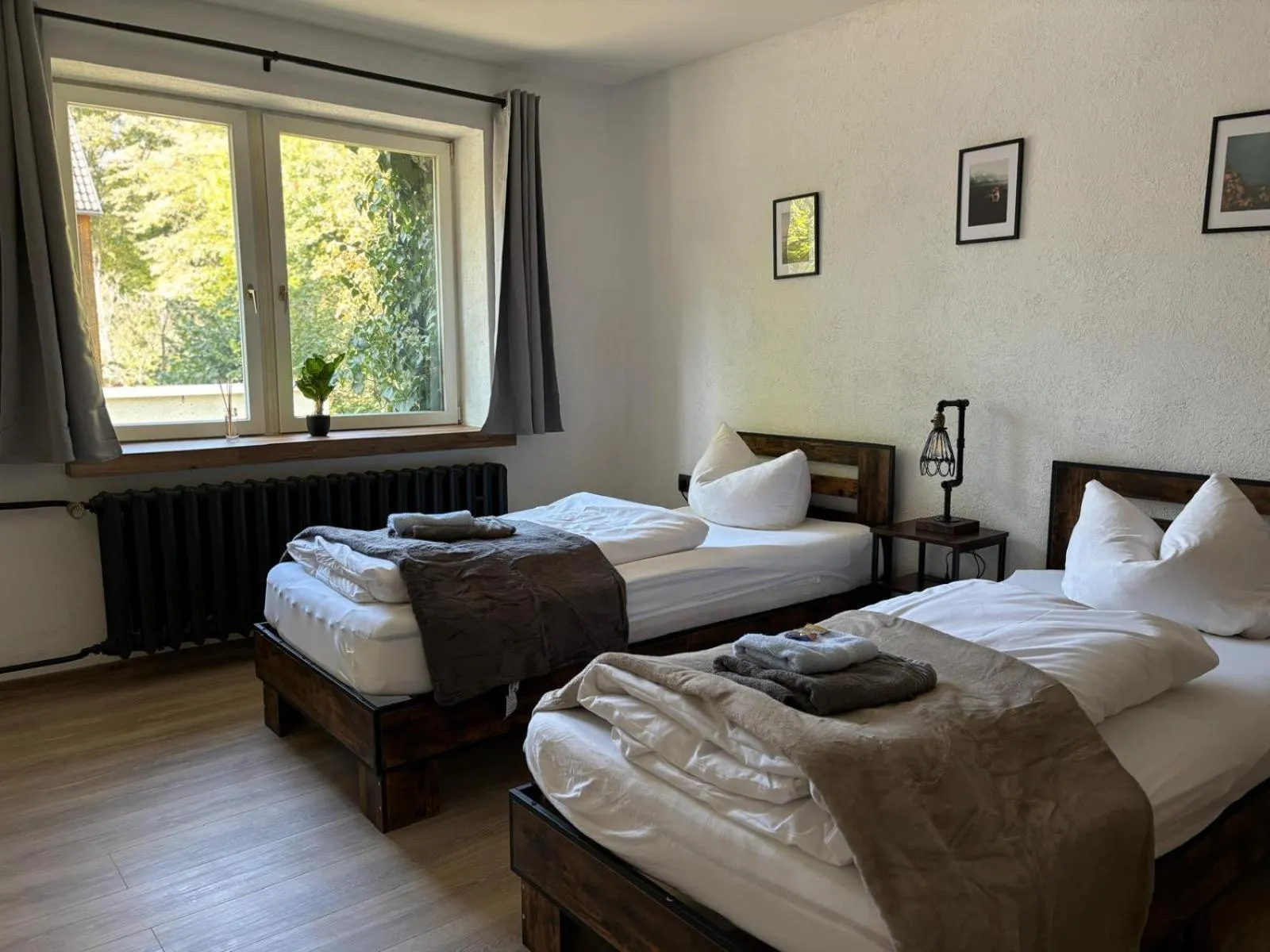 Bed in Hotel Mühlental