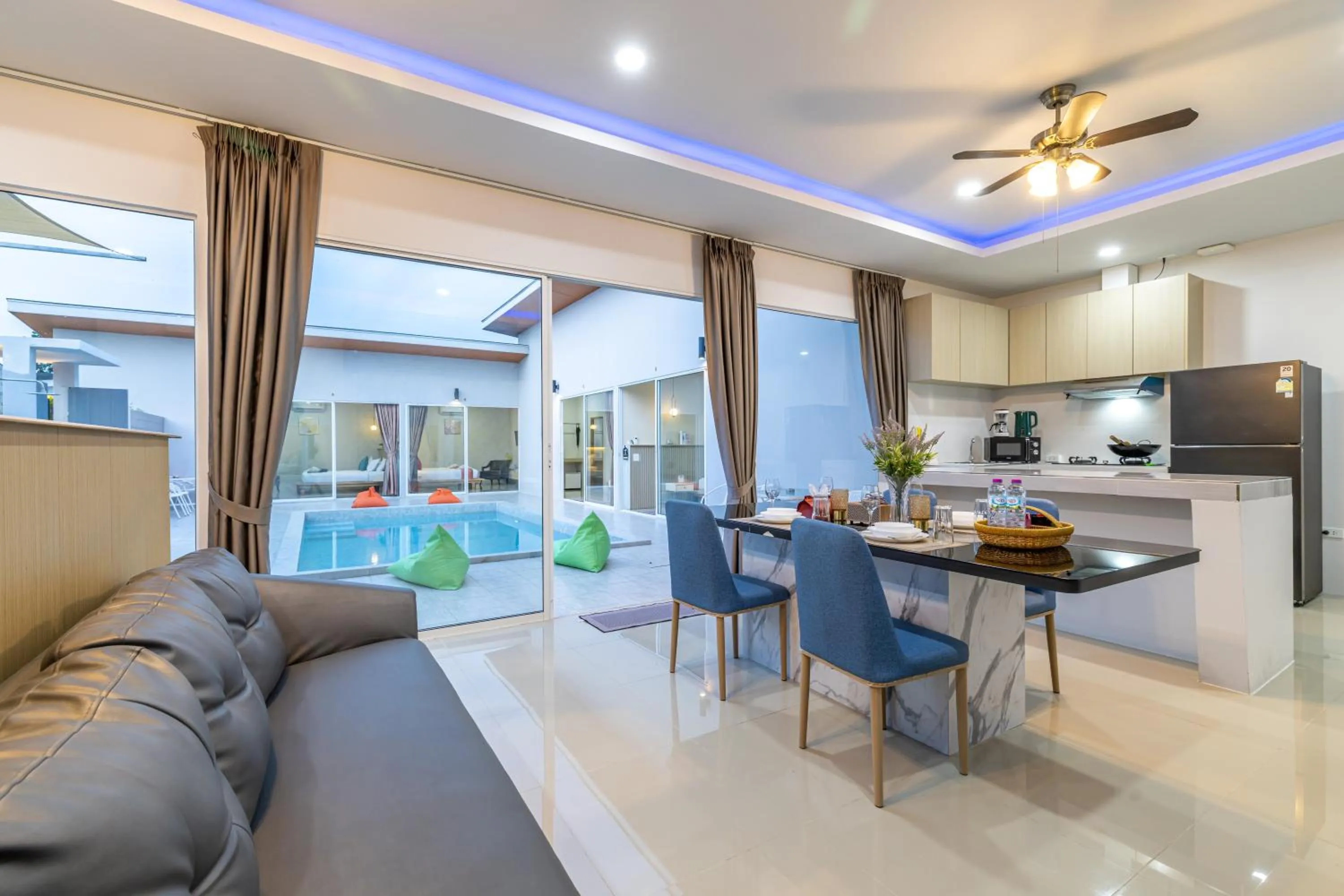 Kitchen or kitchenette in Andaman Sea Best Pool Access and Villas