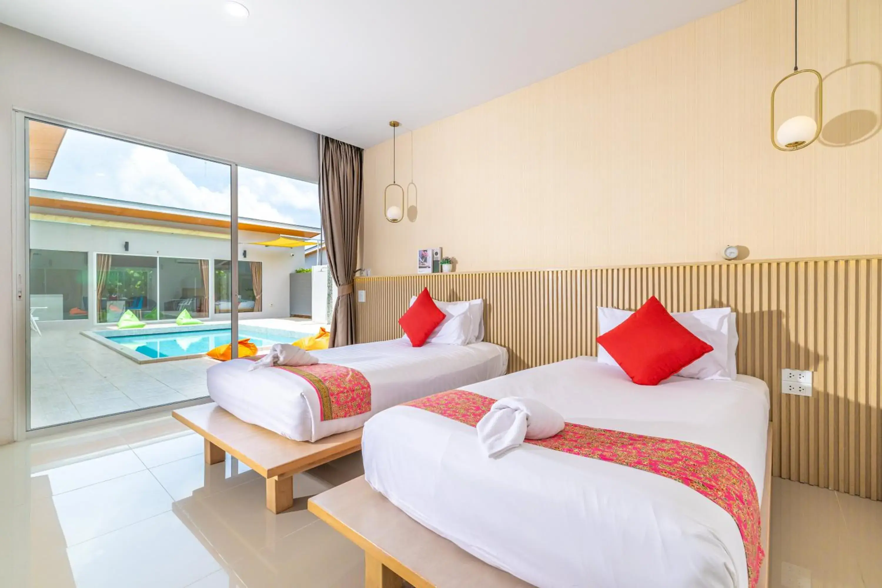 Deluxe Twin Room with Pool Access in Andaman Sea Best Pool Access and Villas Deluxe Twin Room with Pool Access in Andaman Sea Best Pool Access and Villas