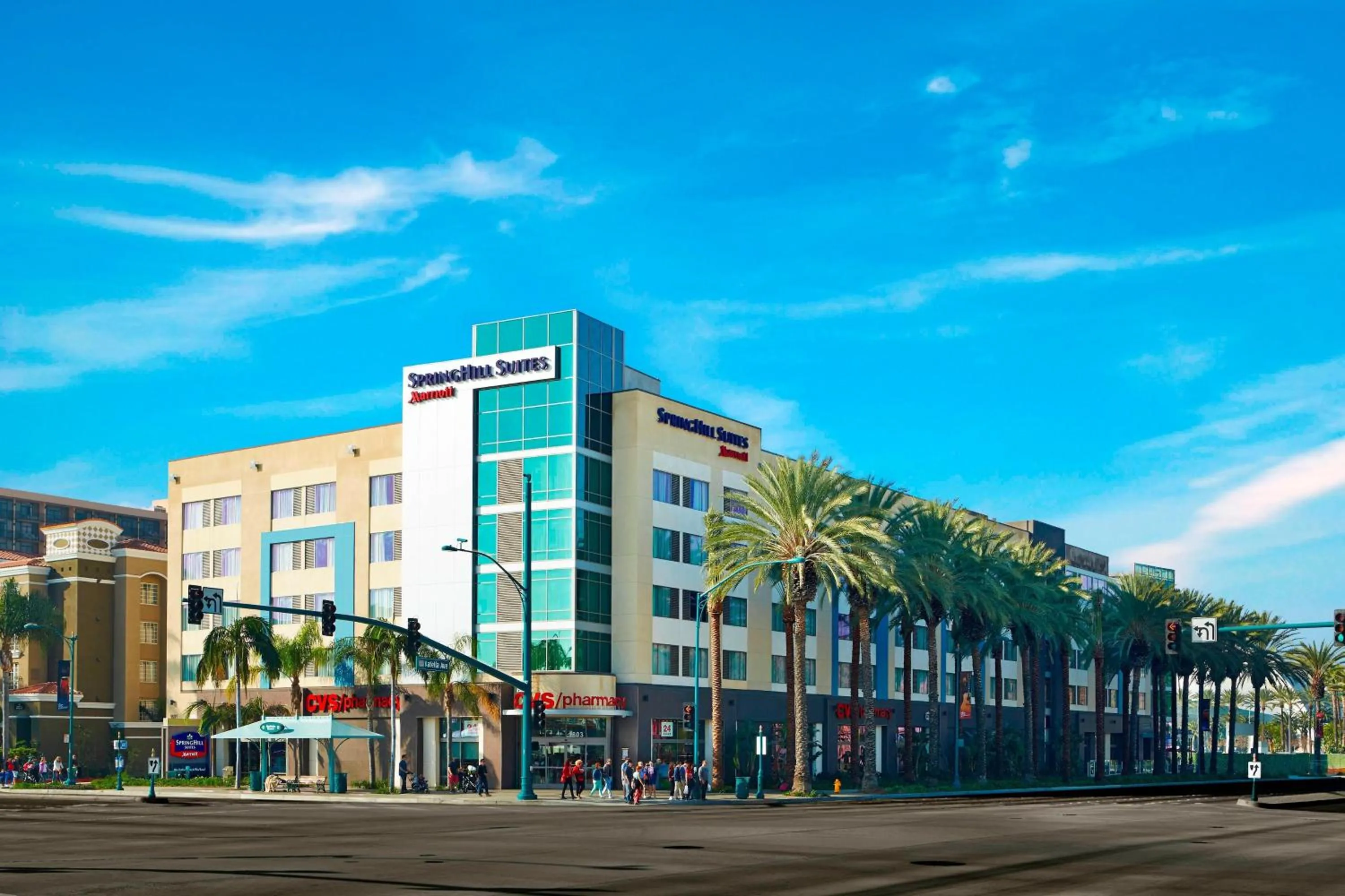 Property building in SpringHill Suites by Marriott at Anaheim Resort Area/Convention Center