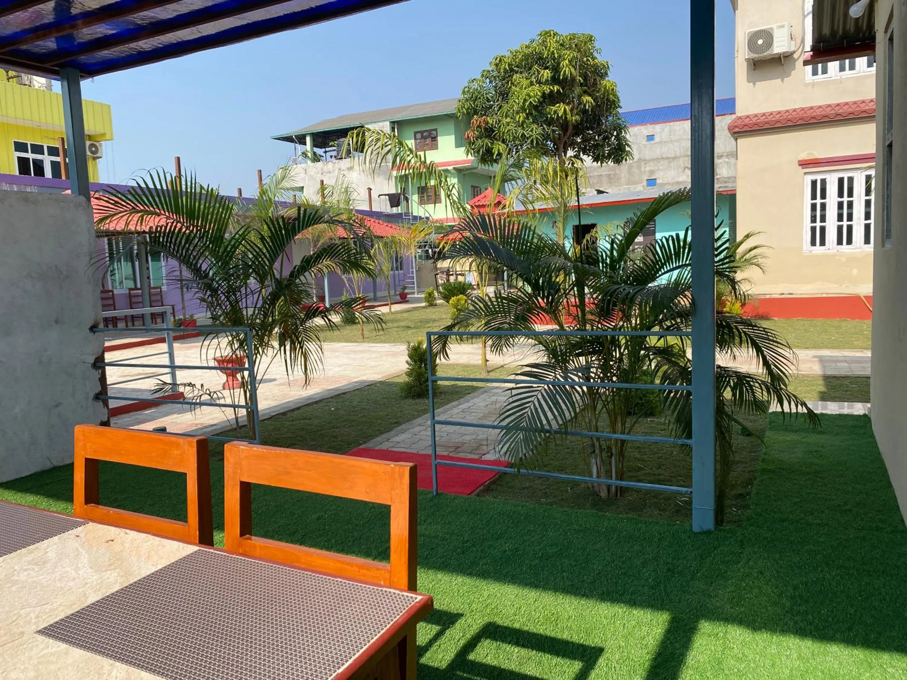 Garden in Hotel Kavya Inn