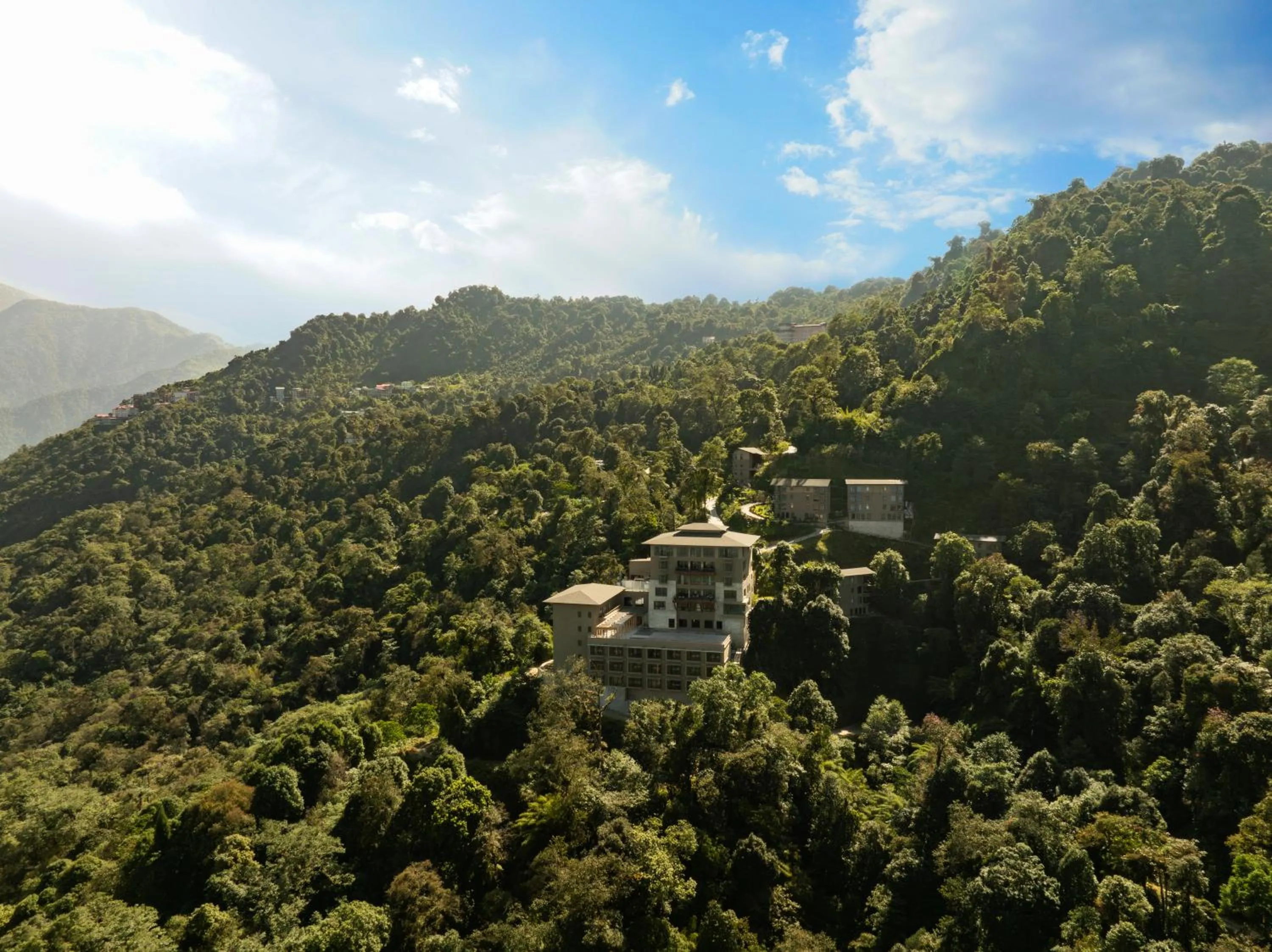 Natural landscape in Taj Guras Kutir Resort & Spa, Gangtok