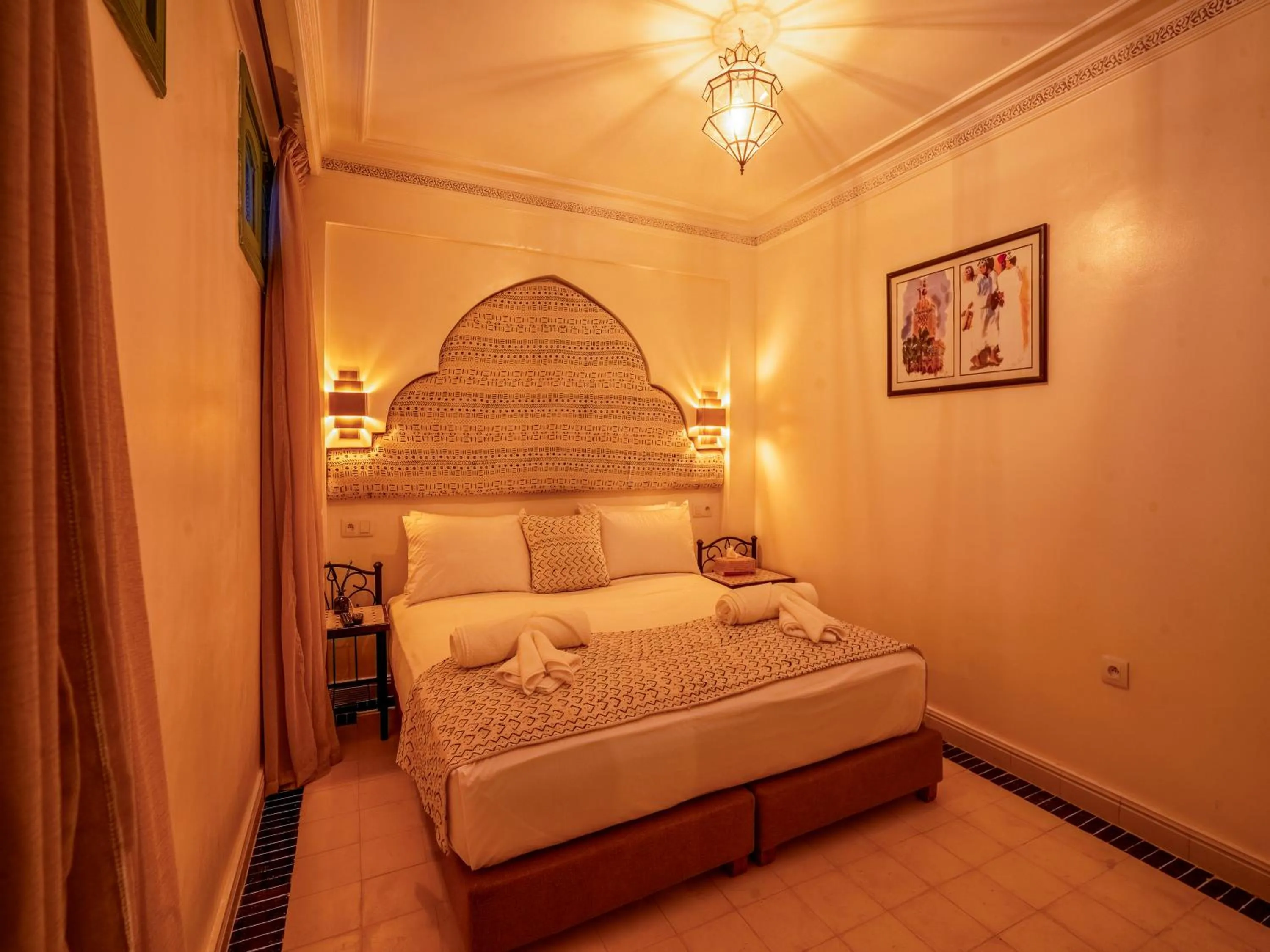 Bed in Riad Dar Sido