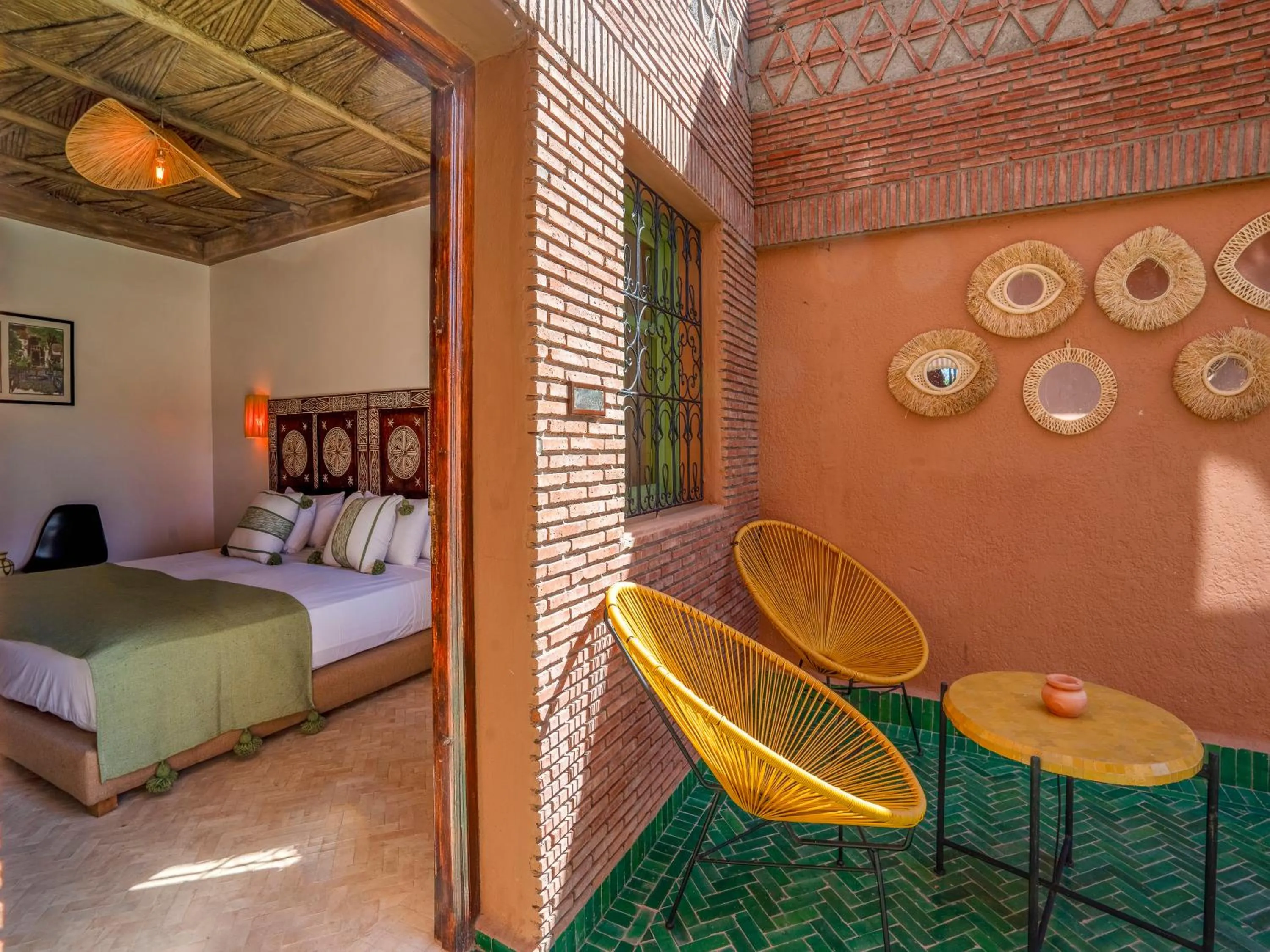 Bed in Riad Dar Sido