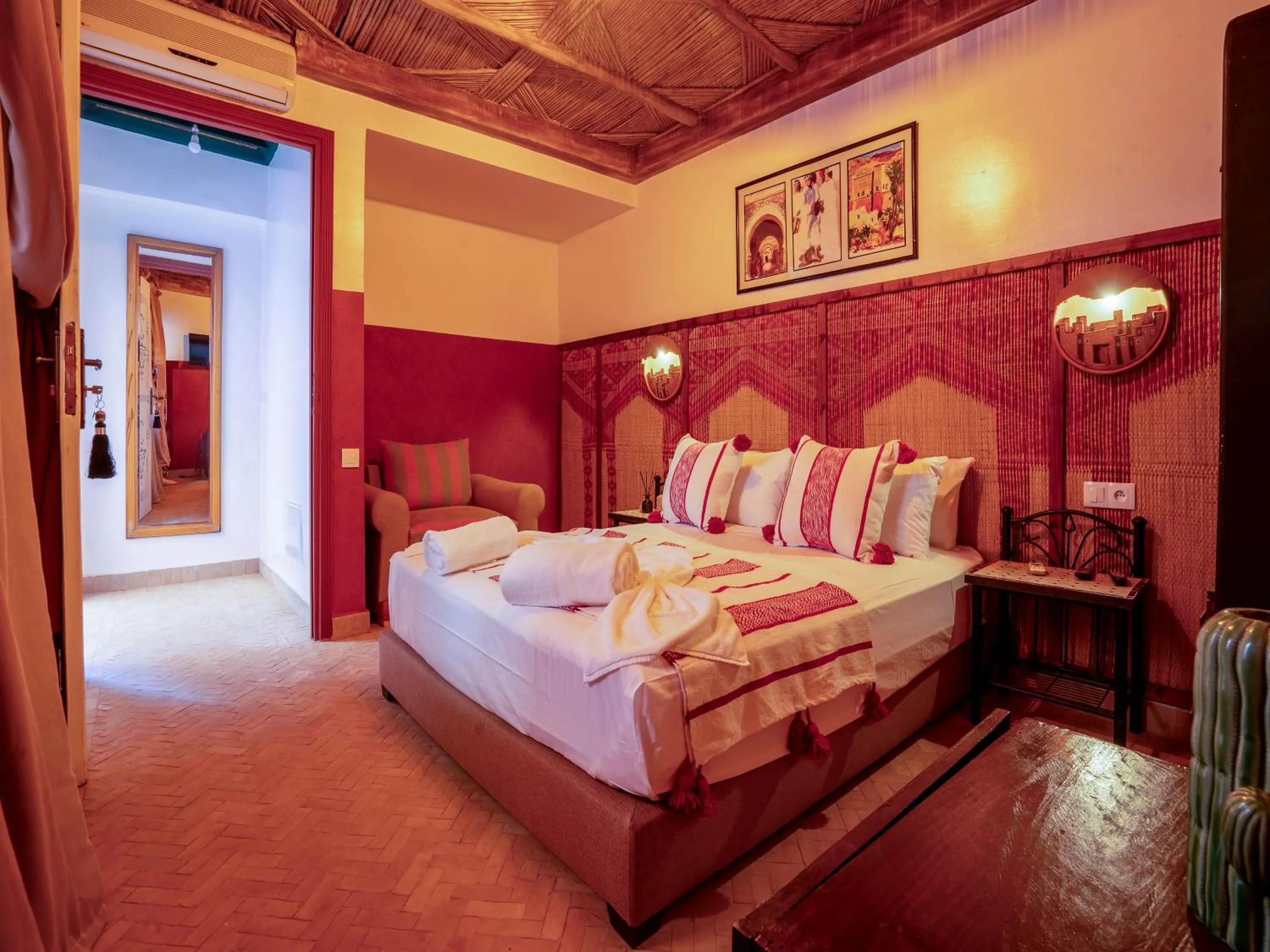 Bed in Riad Dar Sido